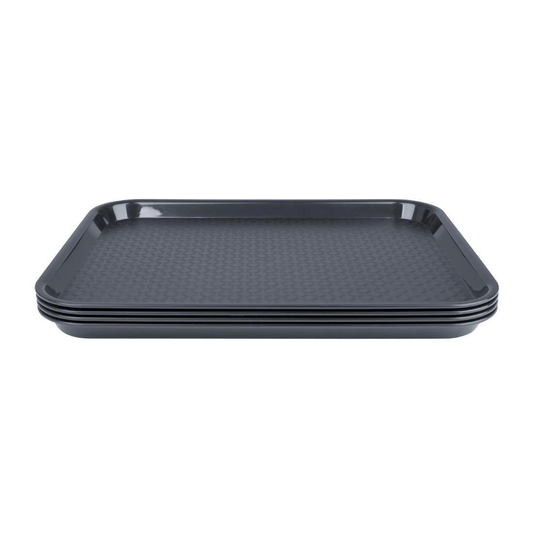 Olympia Kristallon Foodservice Tray Charcoal 265 x 345mm FD936