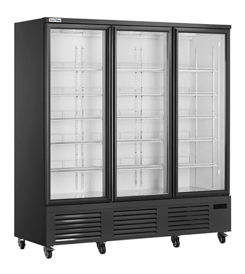 Snow Village Triple Glass Door Display Freezer LD-1860FX - LD-1860FX