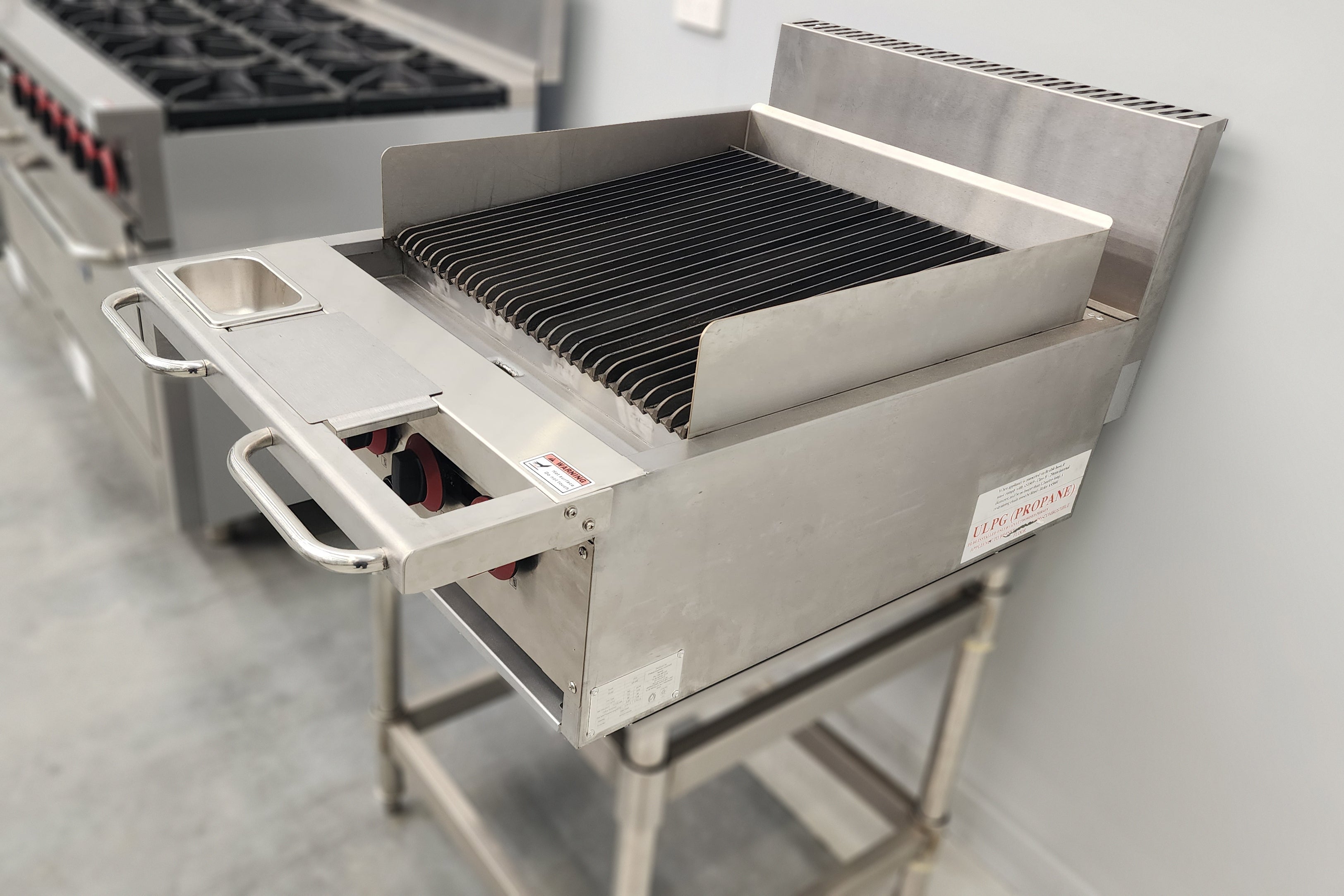 Gasmax LPG Gas 4 Burner Char Grill Top - QR-24ELPG