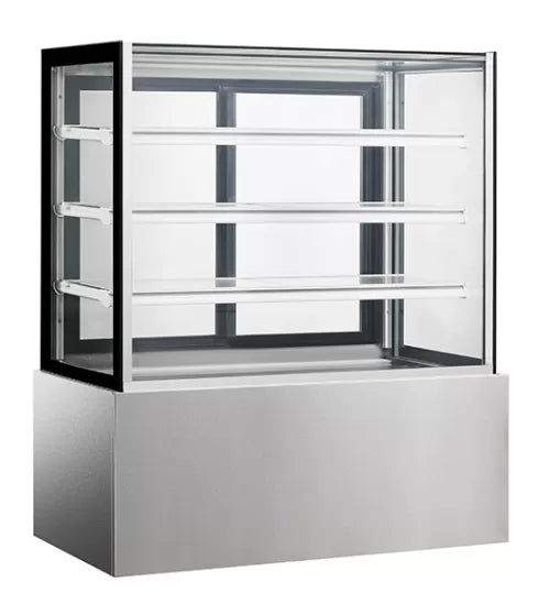 Snow Village Square Glass Chilled Food Display DG-1800FZH3 - DG-1800FZH3