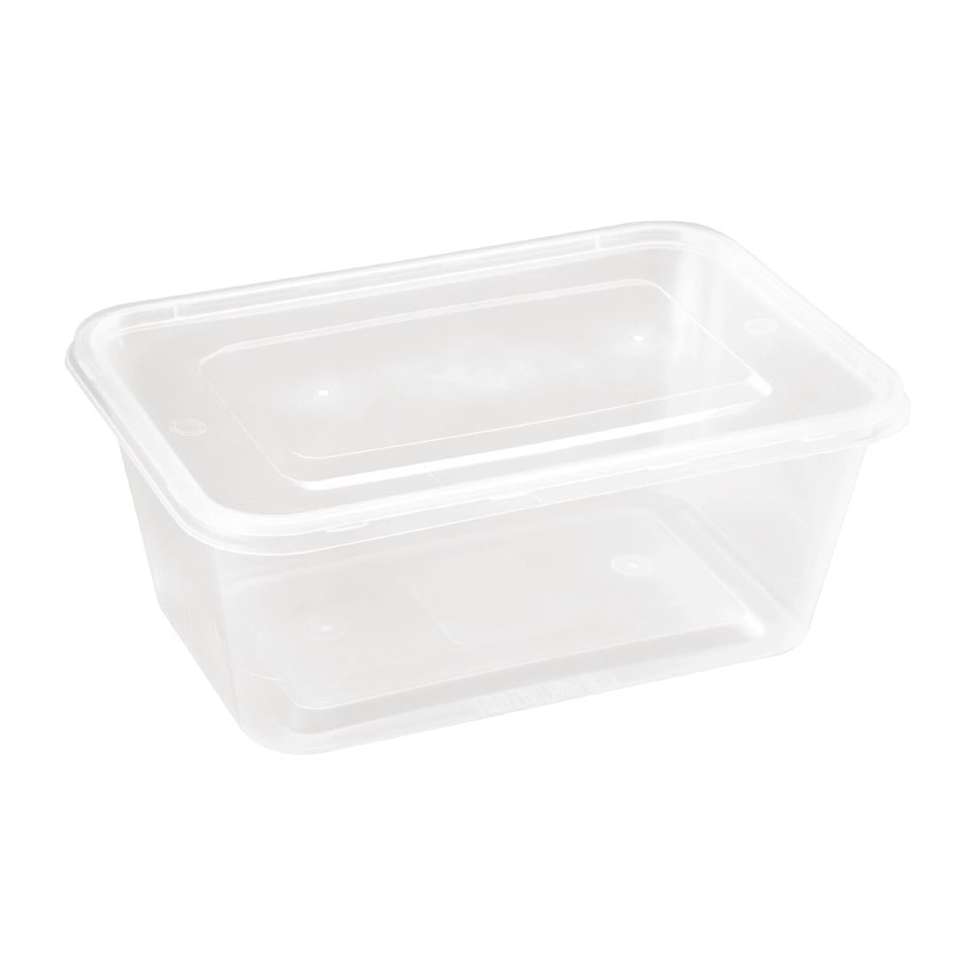 Fiesta Recyclable Large Plastic Microwave Containers DM183