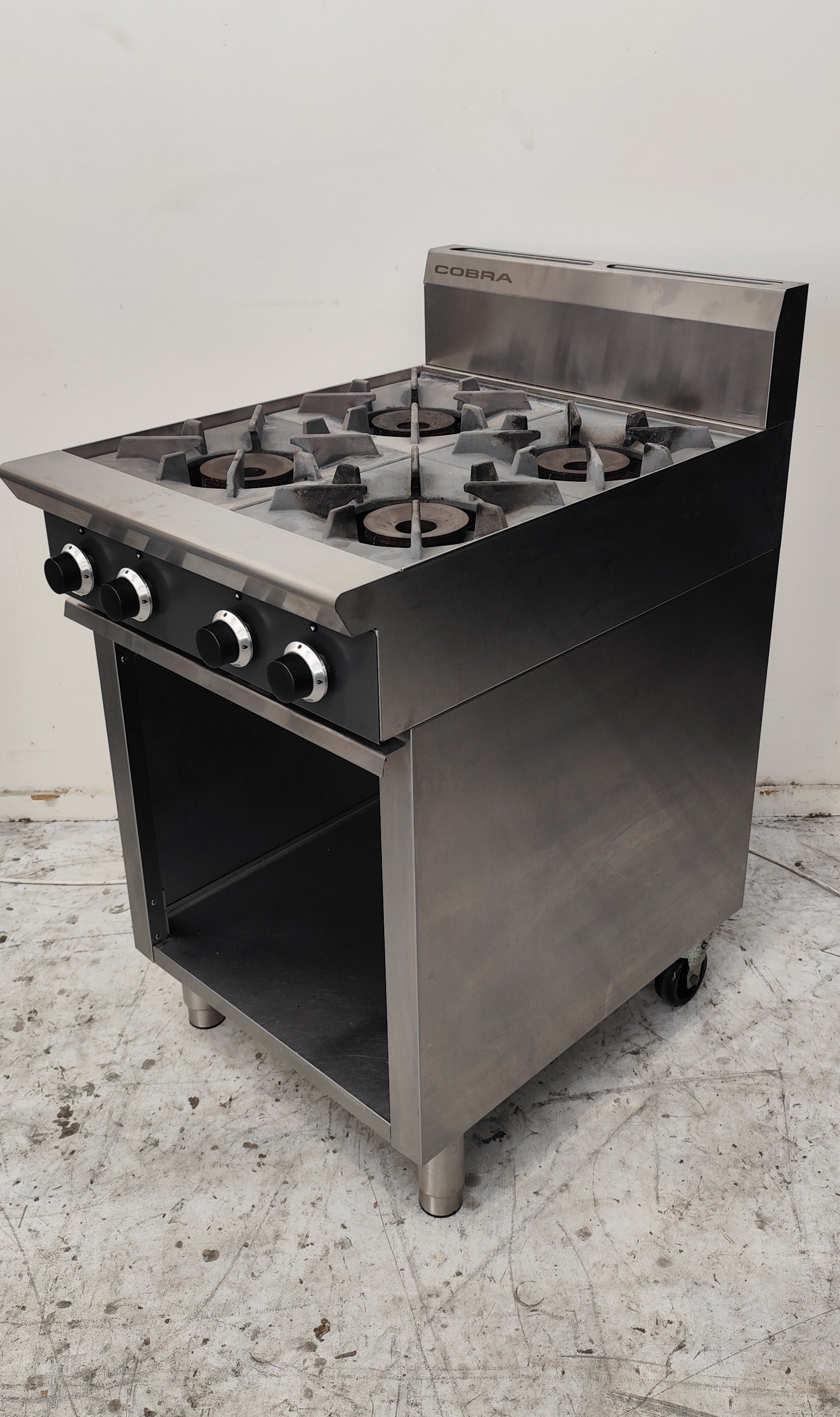 Cobra C6DF 4-Burner Gas Cooktop on Cabinet Base - 824080