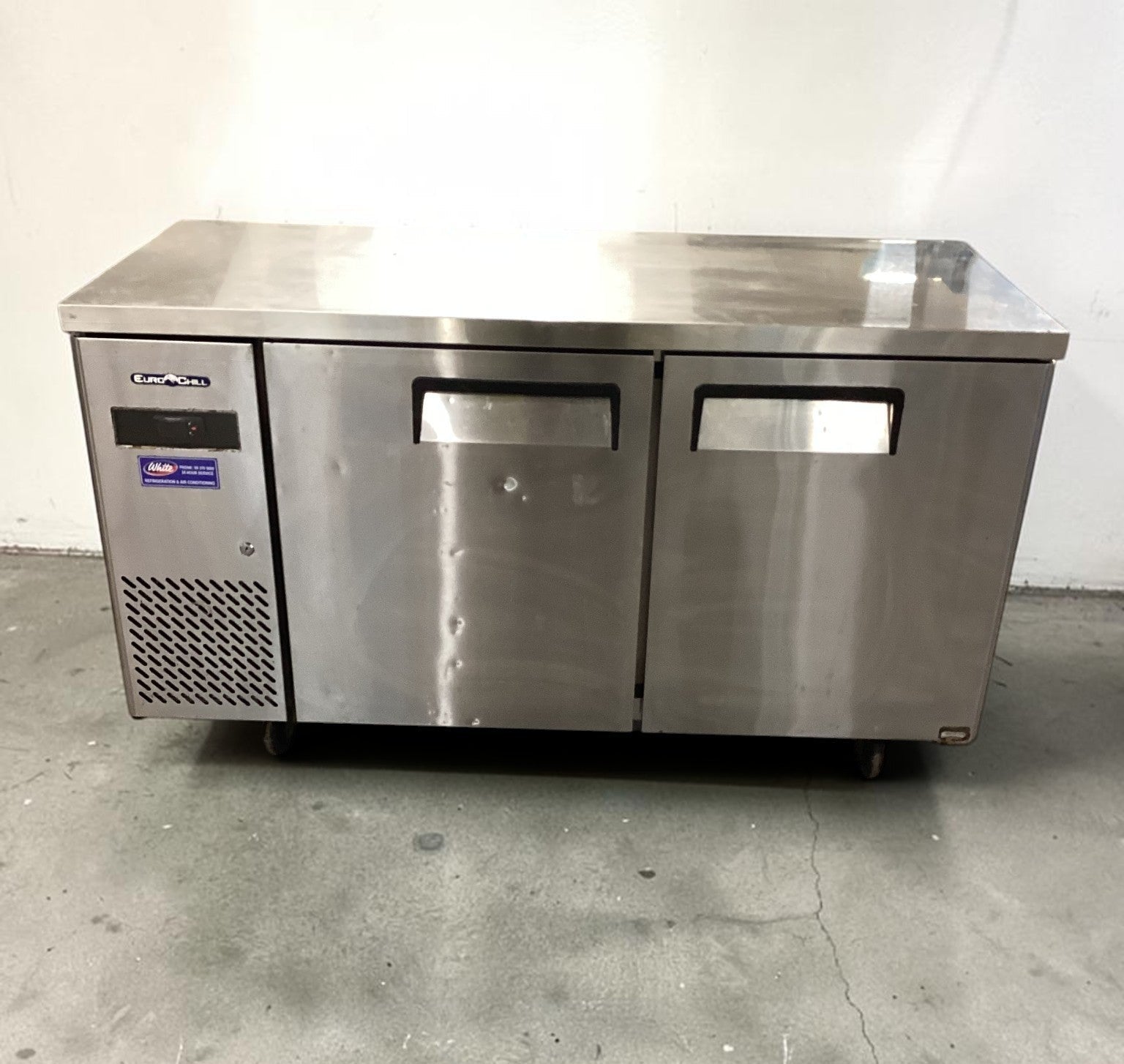 Eurochill ERE61 2-Door Undercounter Freezer - 827413