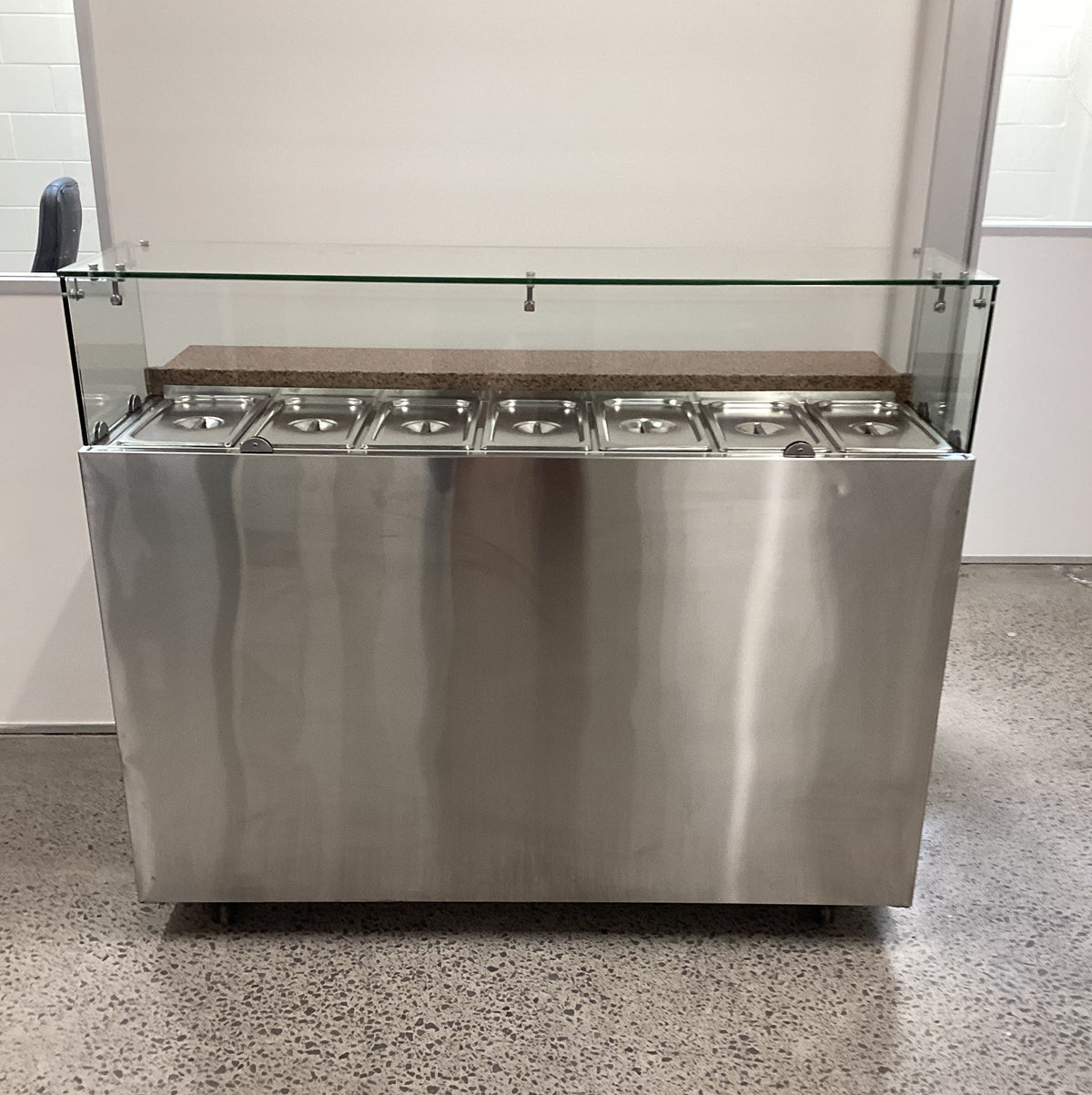 Atosa ESL3864 Pizza Table Saladette Fridge - 833060