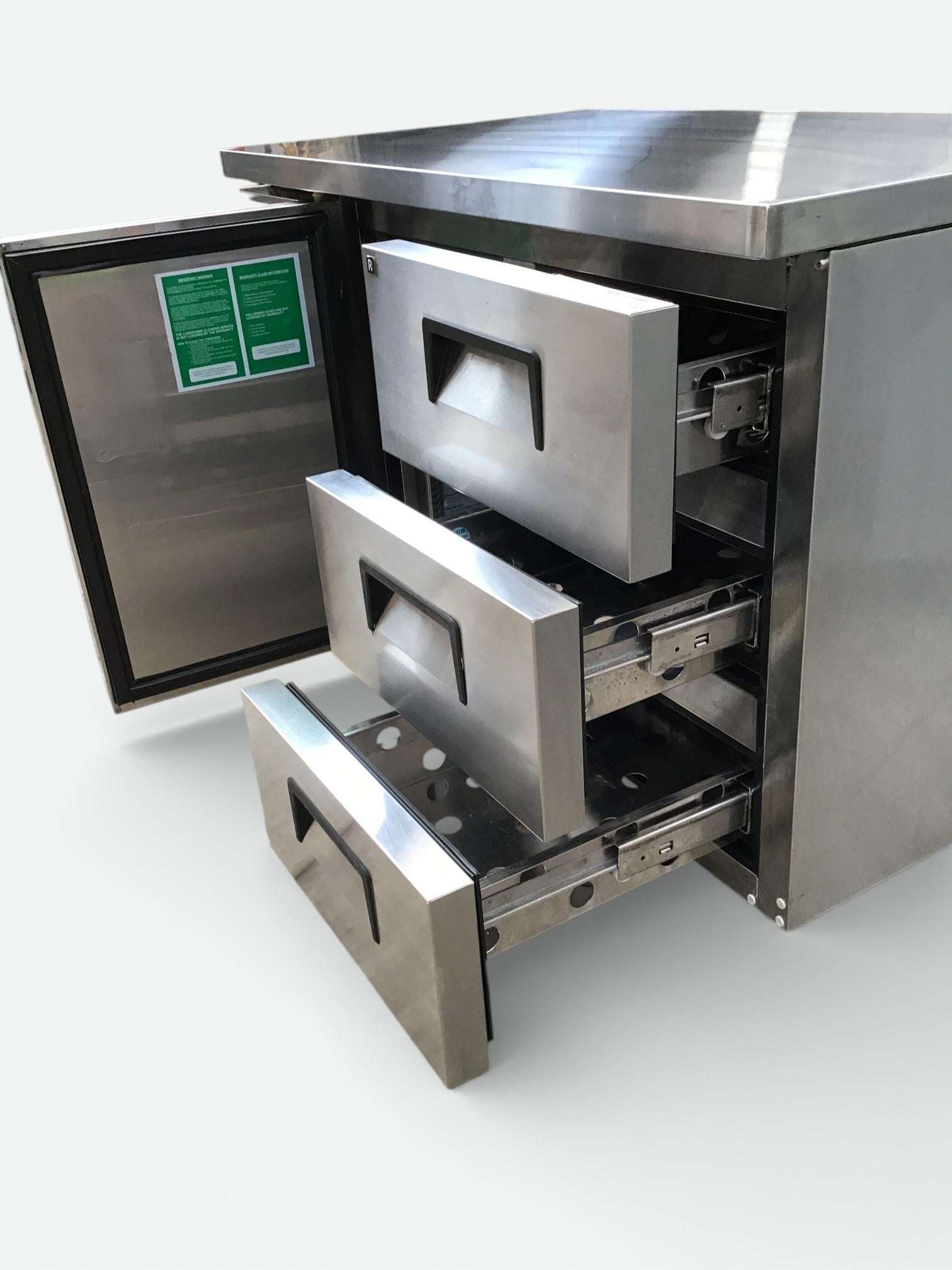 Turbo Air KUR12-3D-3 Undercounter Chiller - 837507