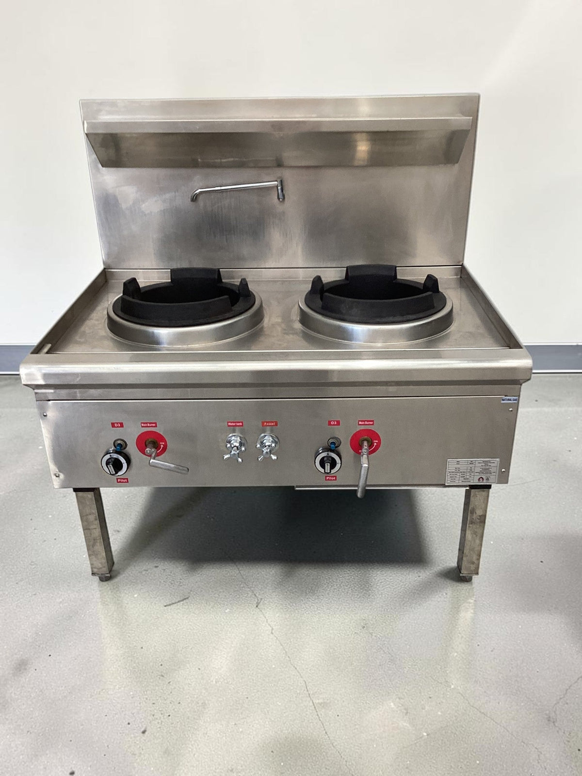 GasMax WW-2N Double Wok Burner - 841547