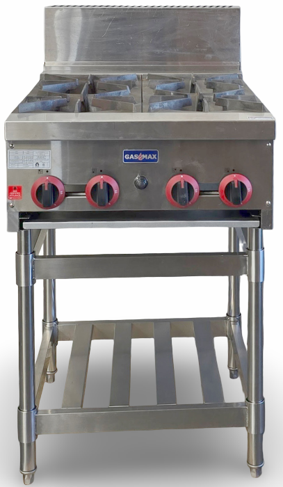 FED GasMax RB-4E 4 Burner Cooktop + Stand - 843926