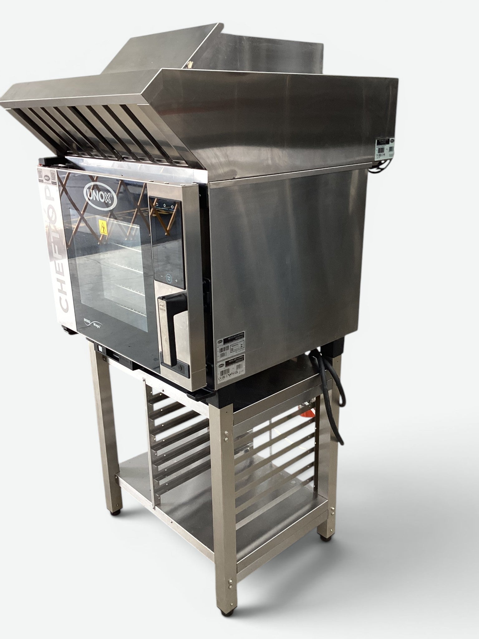 Unox XEVC-0511-EPRM Combi Oven with Hood & Stand - 845511