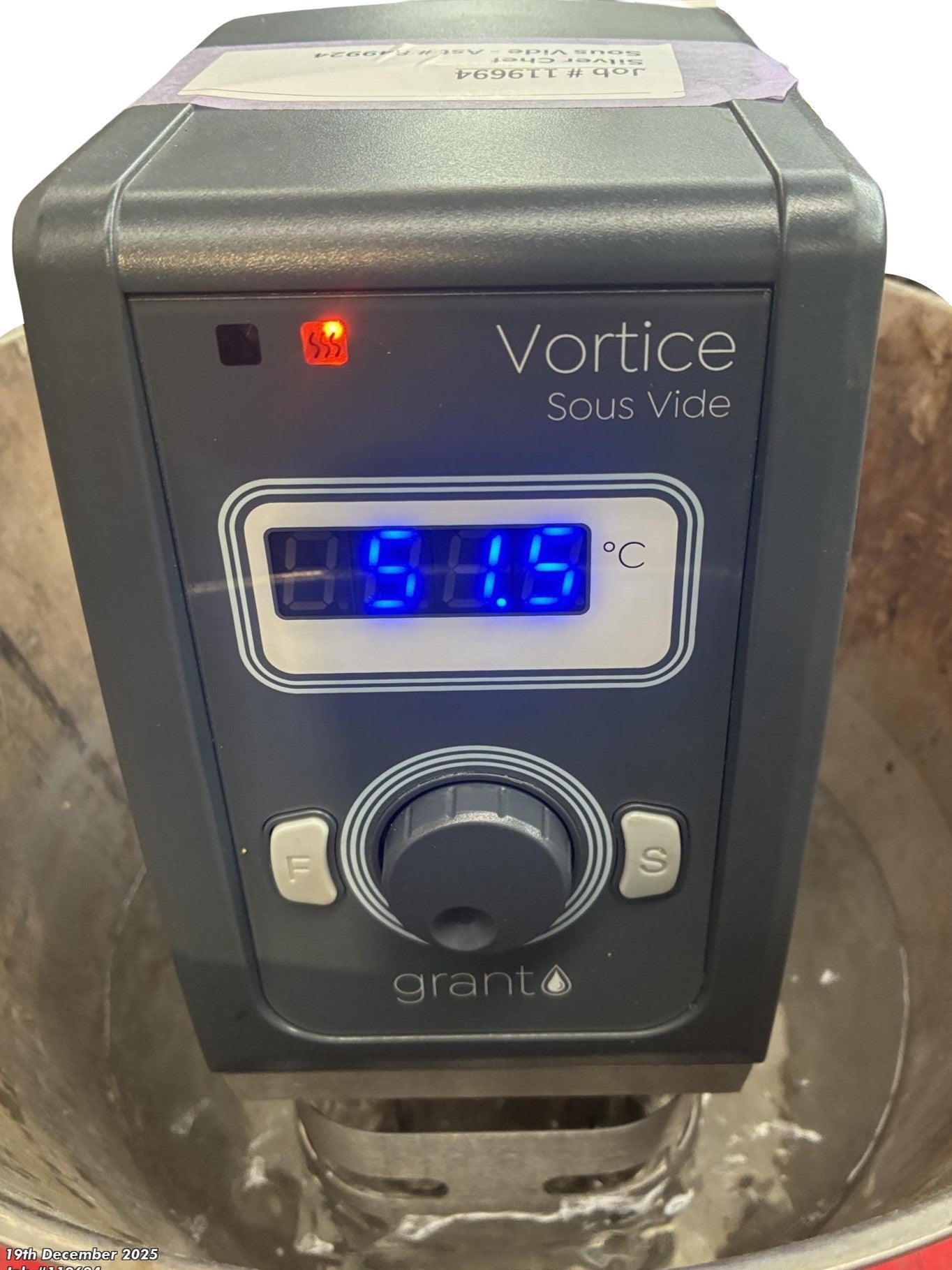 Grant Sous Vide Vortice EGS18 Stirred Heater - 849924