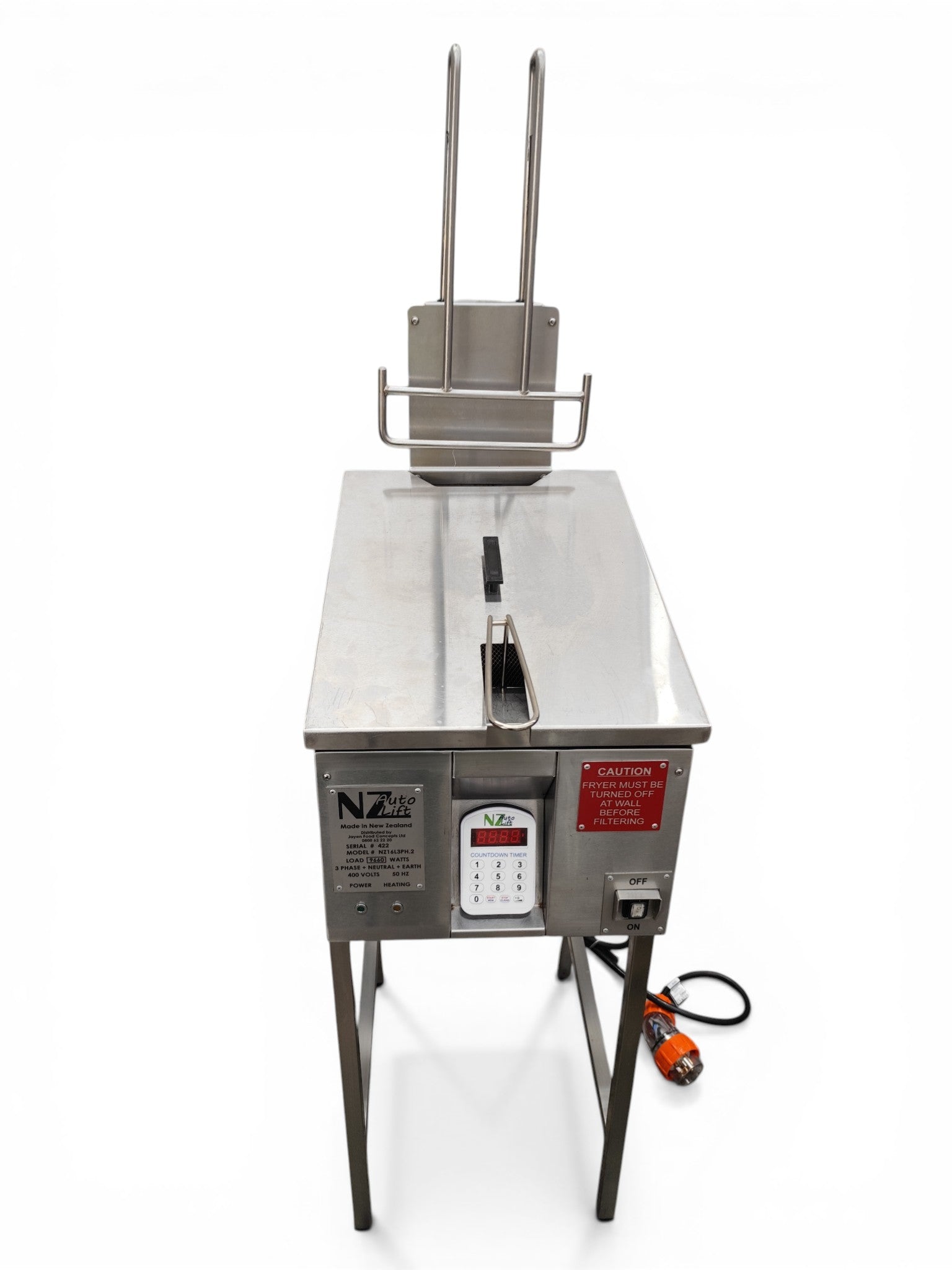 NZ Fryer NZ16L3PH.2 Autolift Fryer - 858895