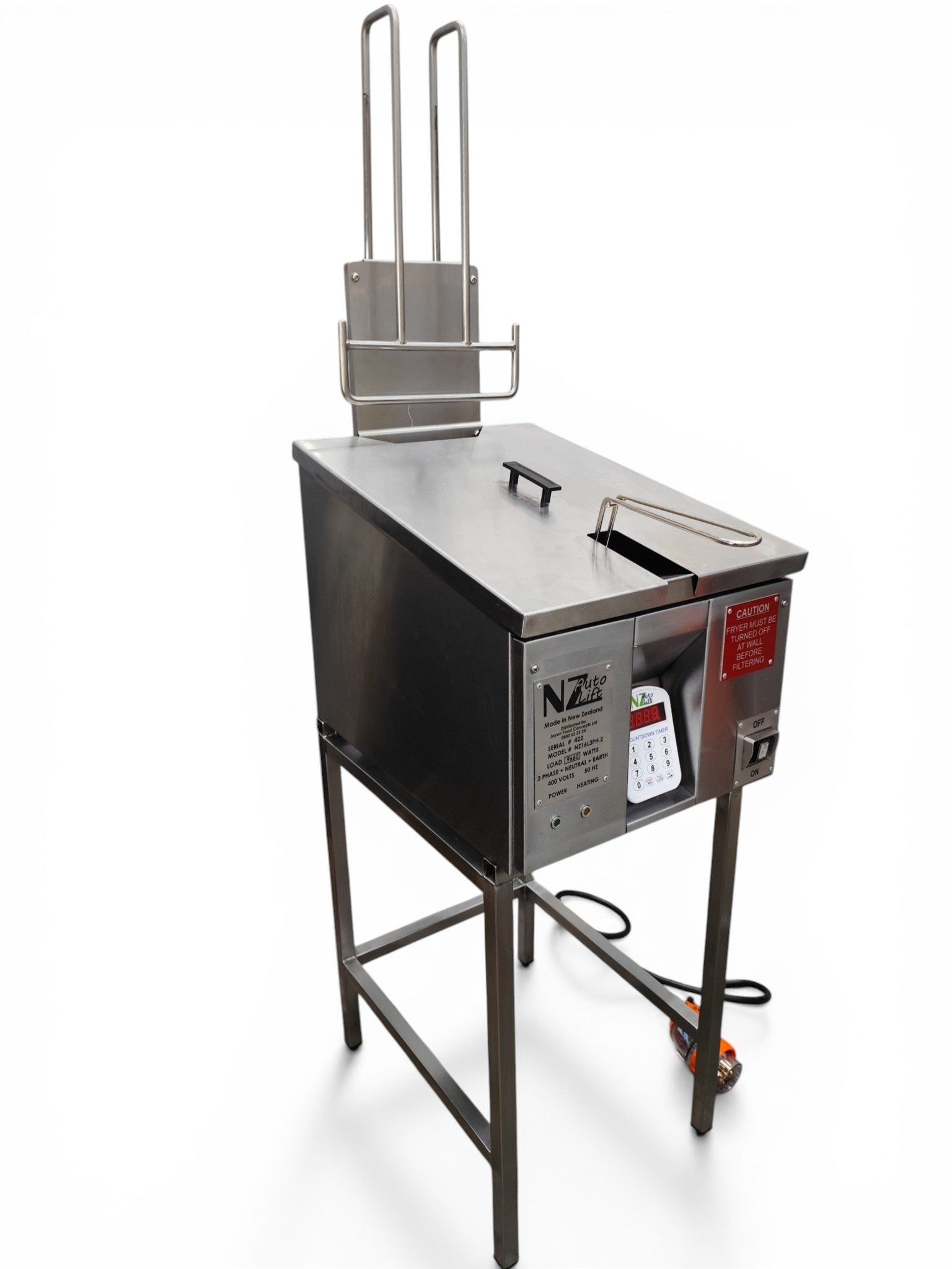NZ Fryer NZ16L3PH.2 Autolift Fryer - 858895