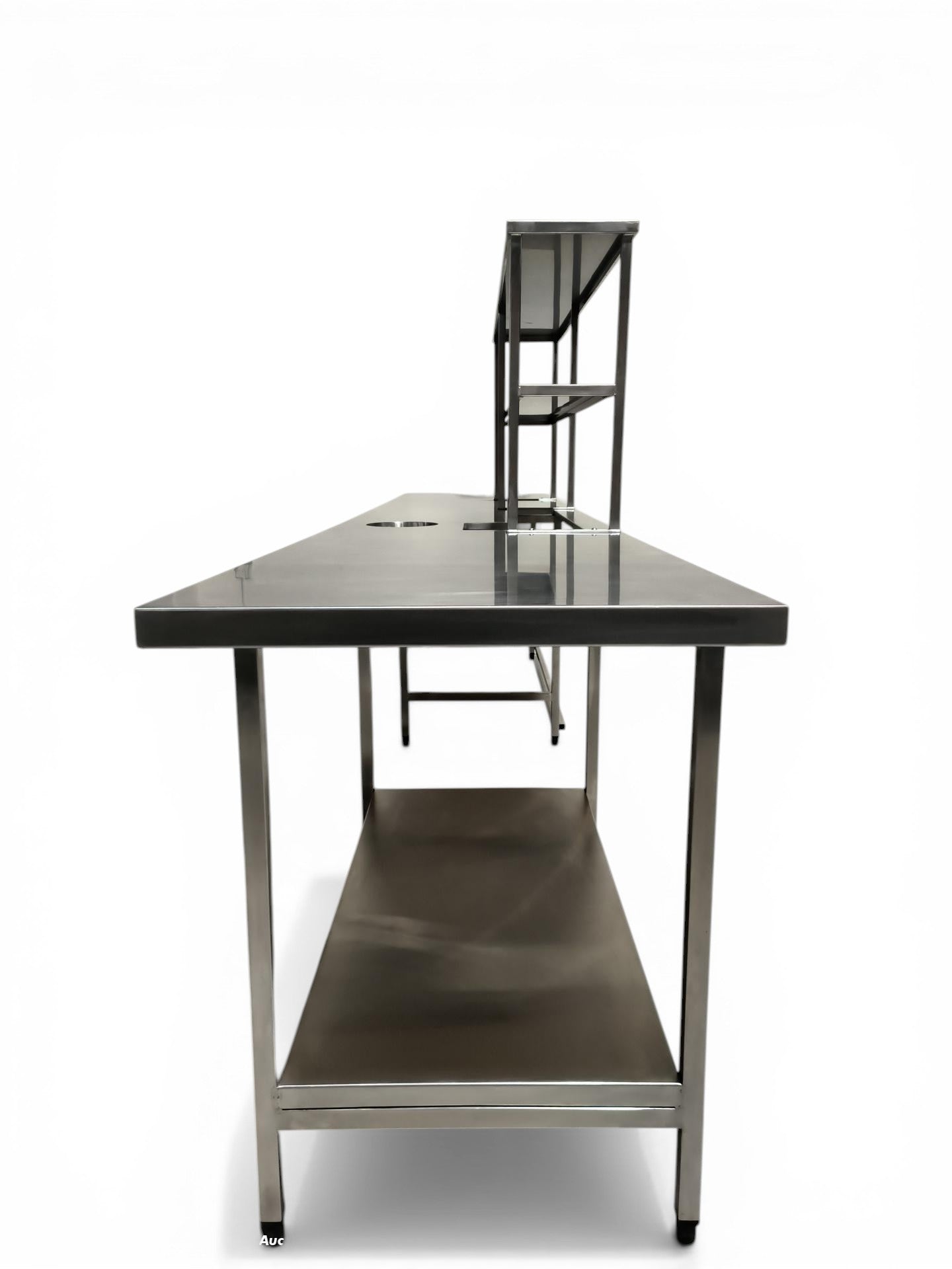 Custom Prep Bench with Overshelves - 865613