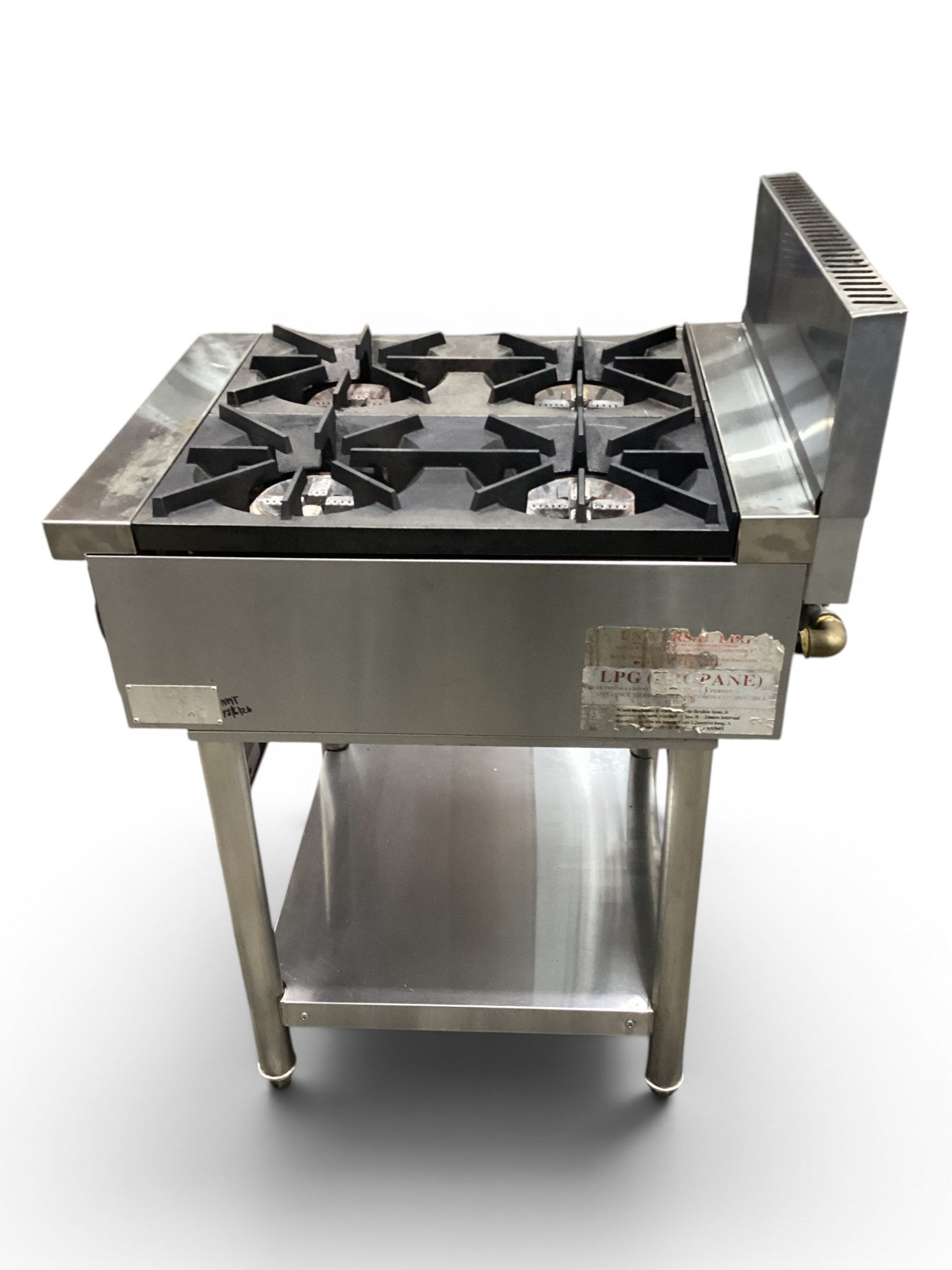 Gasmax RB-4 4 Burner Gas Cooktop on Leg Stand - 883317