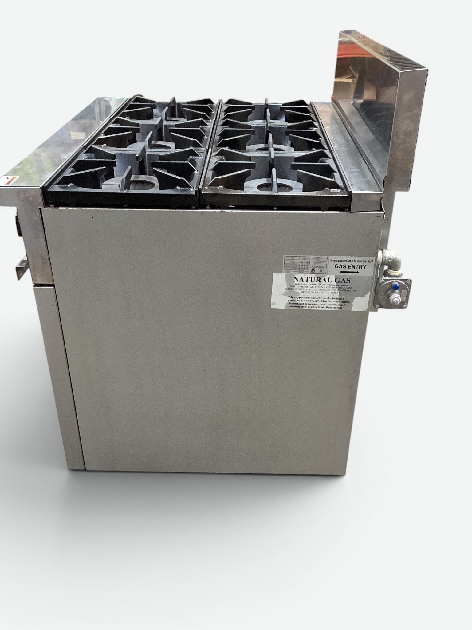 Gasmax GBS6TS 6-Burner Range with Gas Oven - 903756