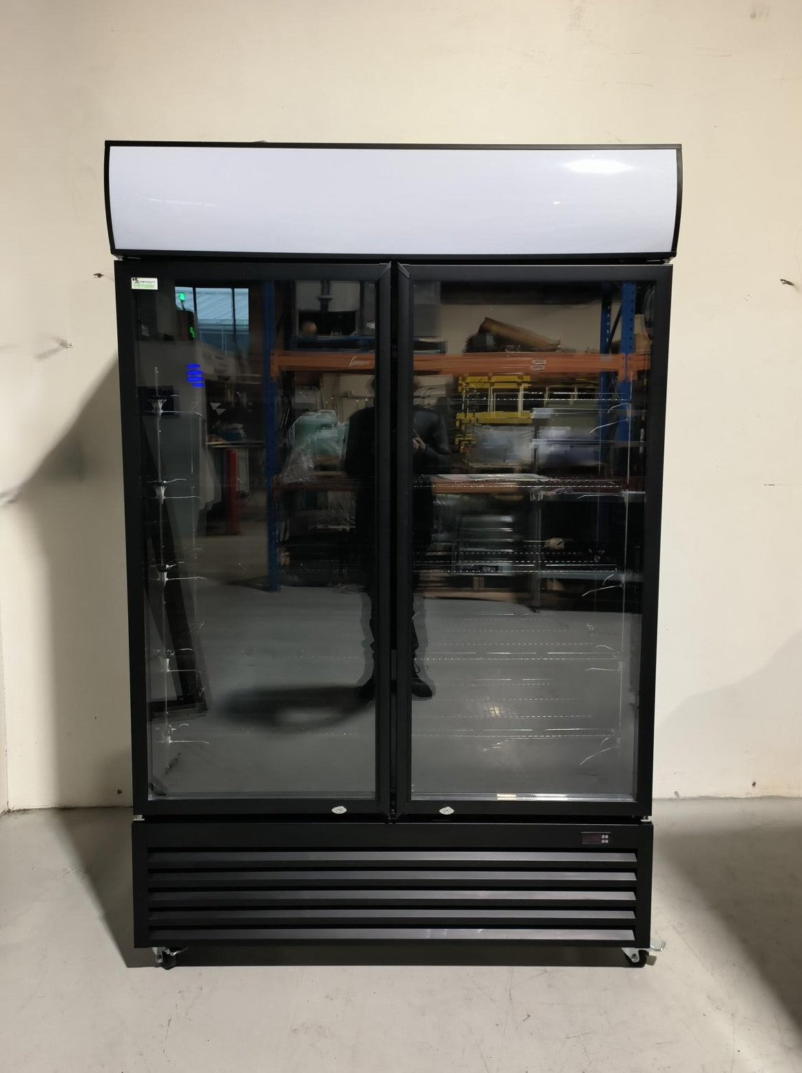 Thermaster LG-1200BP 2 Door Upright Drink Fridge - 907661