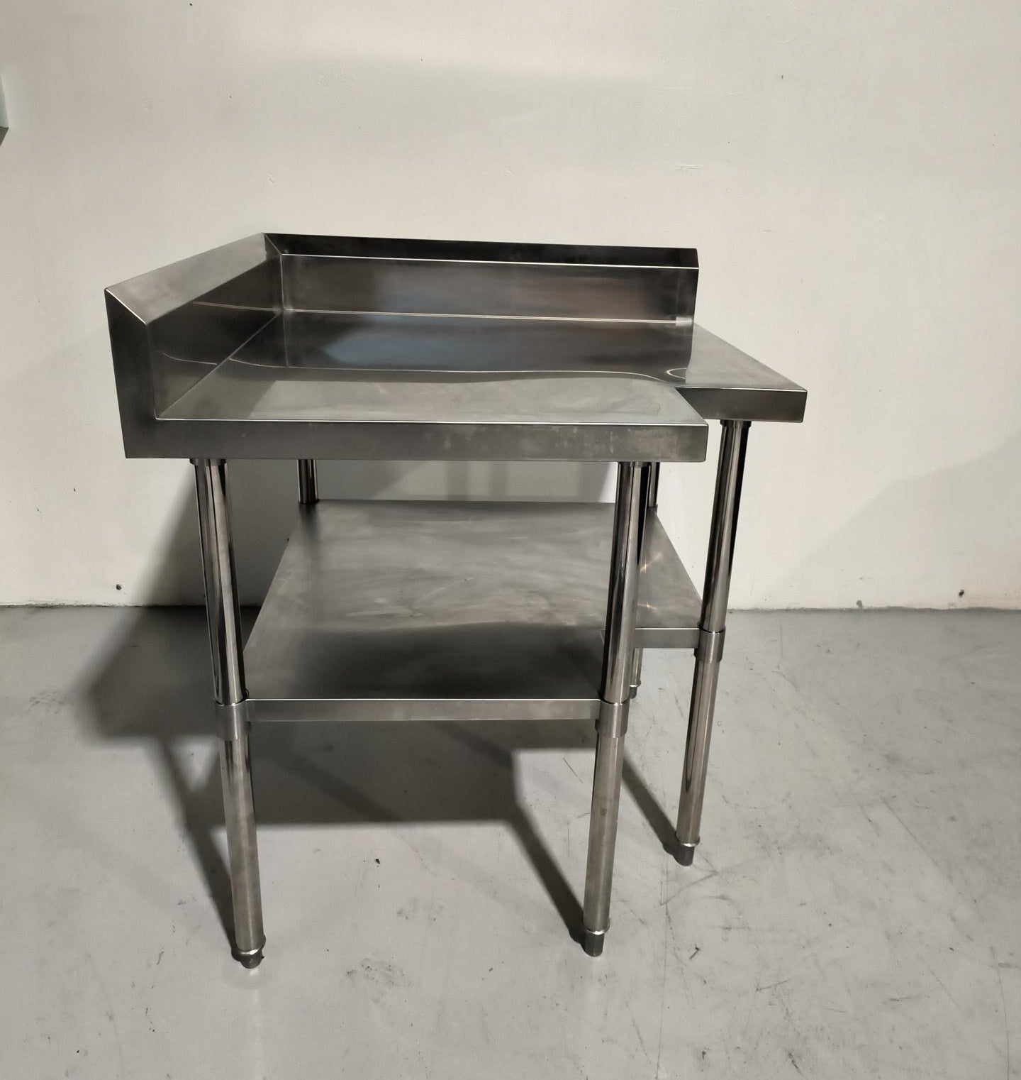 Stainless Steel Corner Work Bench - 907662