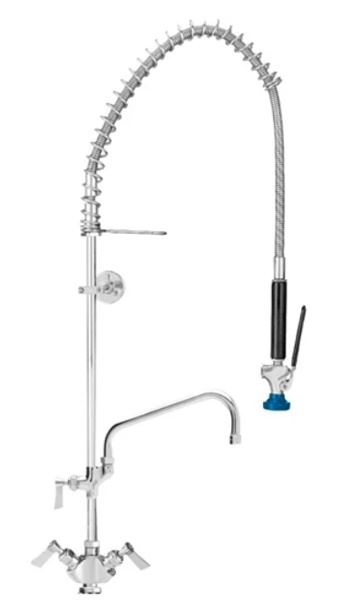 Fisher Dual Control Pre-Rinse Bench Mount with Faucet - 925004