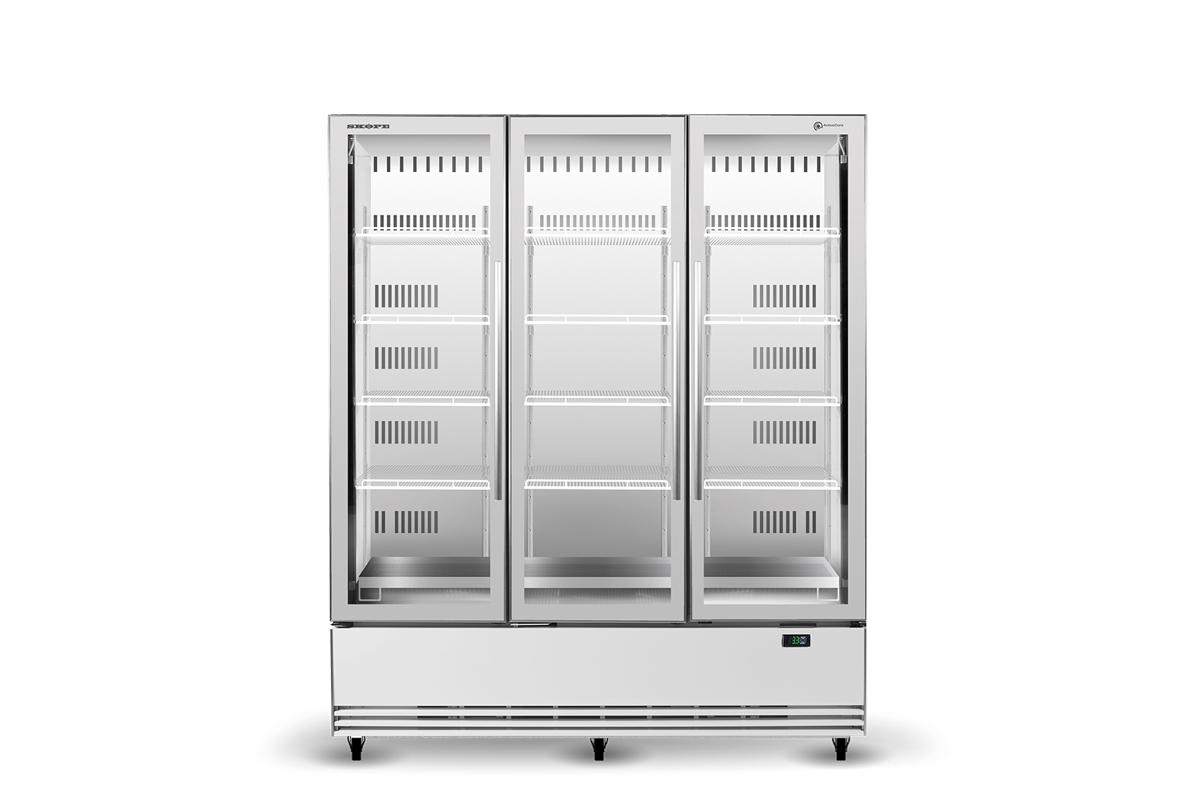 Skope Skope BME1500N-A 3 Glass Door Display or Storage Fridge 1433L - BME1500N-A
