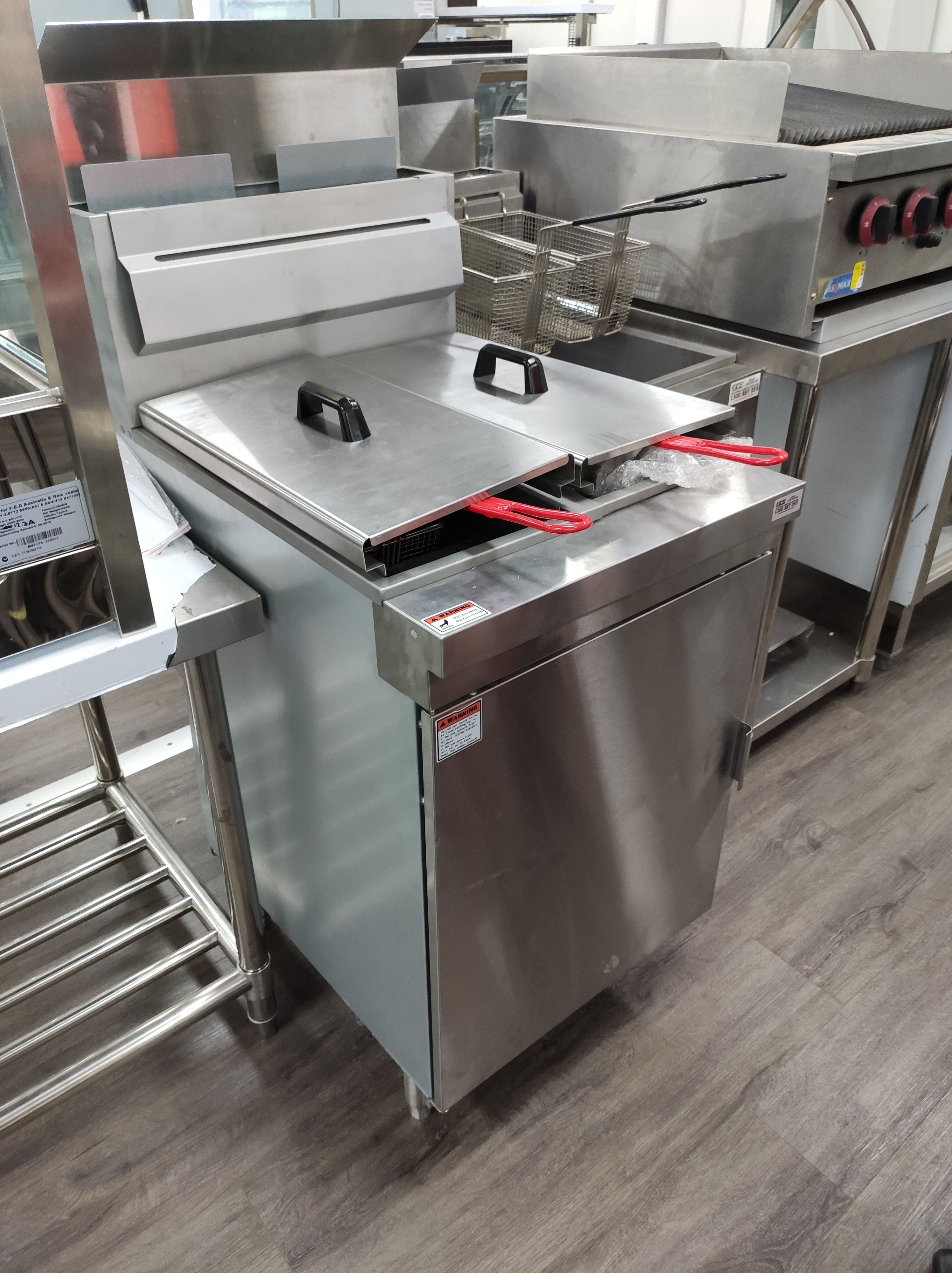 Frymax Superfast LPG Gas Tube Fryer - RC400ELPG
