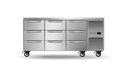 Skope Skope ProSpec Nine Drawer Three Bay Underbench GN 1/1 Right Hand Fridge 432L - PG11.UBR.3.D9.RH