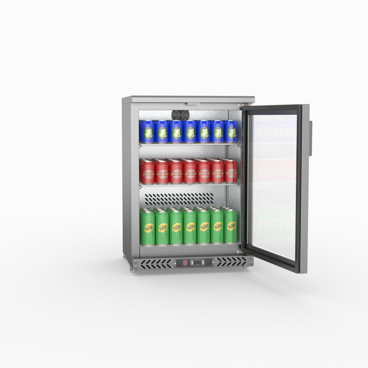 SC148SG single door SS Drink Cooler