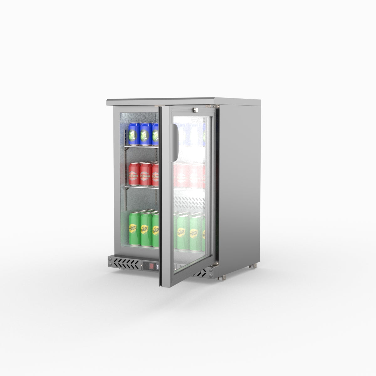 SC148SG single door SS Drink Cooler