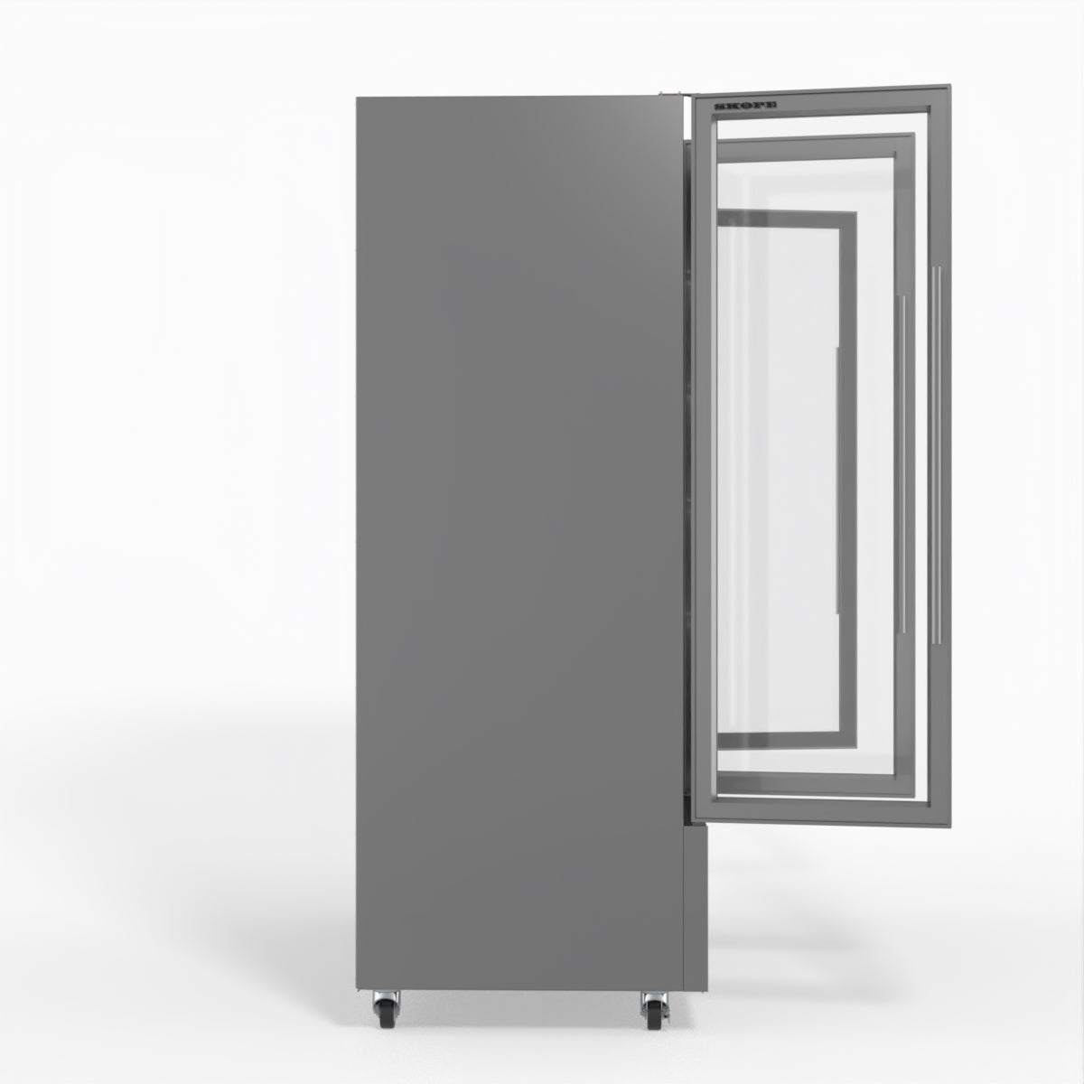 Skope Skope SKB1500N-A 3 Glass Door Display or Storage Fridge 1433L - Stainless Steel - SKB1500N-A