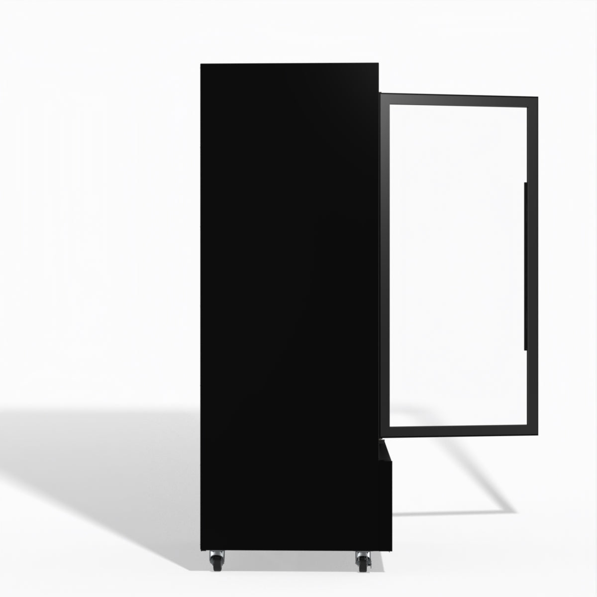 Skope Skope 1 Glass Door Display or Storage Fridge - SKB600N-A 584L - Black - SKB600N-A