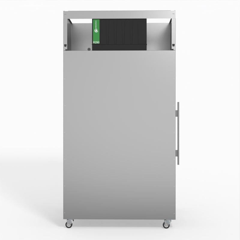 TMF1000N-AC 2 Glass Door Display or Storage Freezer Lit Sign
