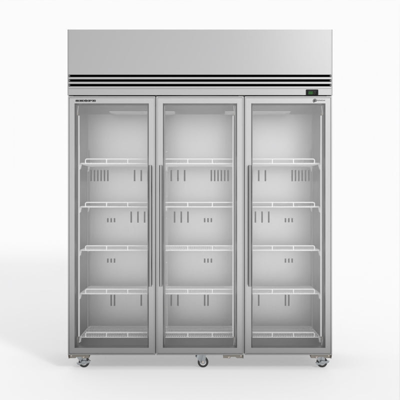 Skope TMF1500N-A 3 Glass Door Display or Storage Freezer
