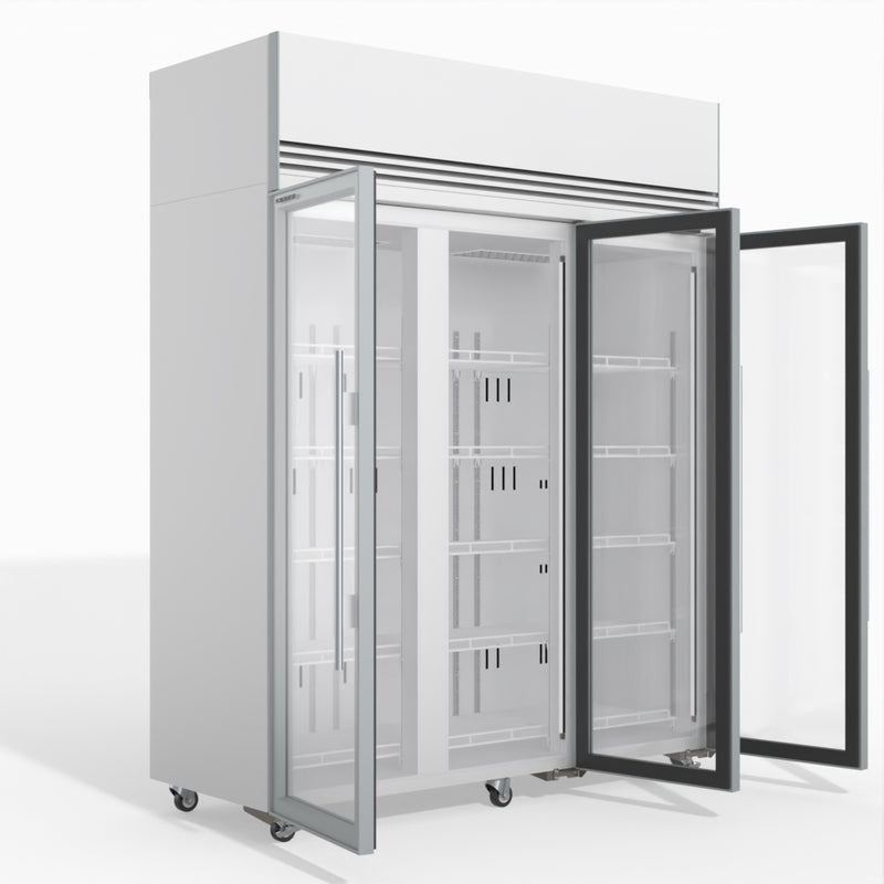 Skope TMF1500N-A 3 Glass Door Display or Storage Freezer