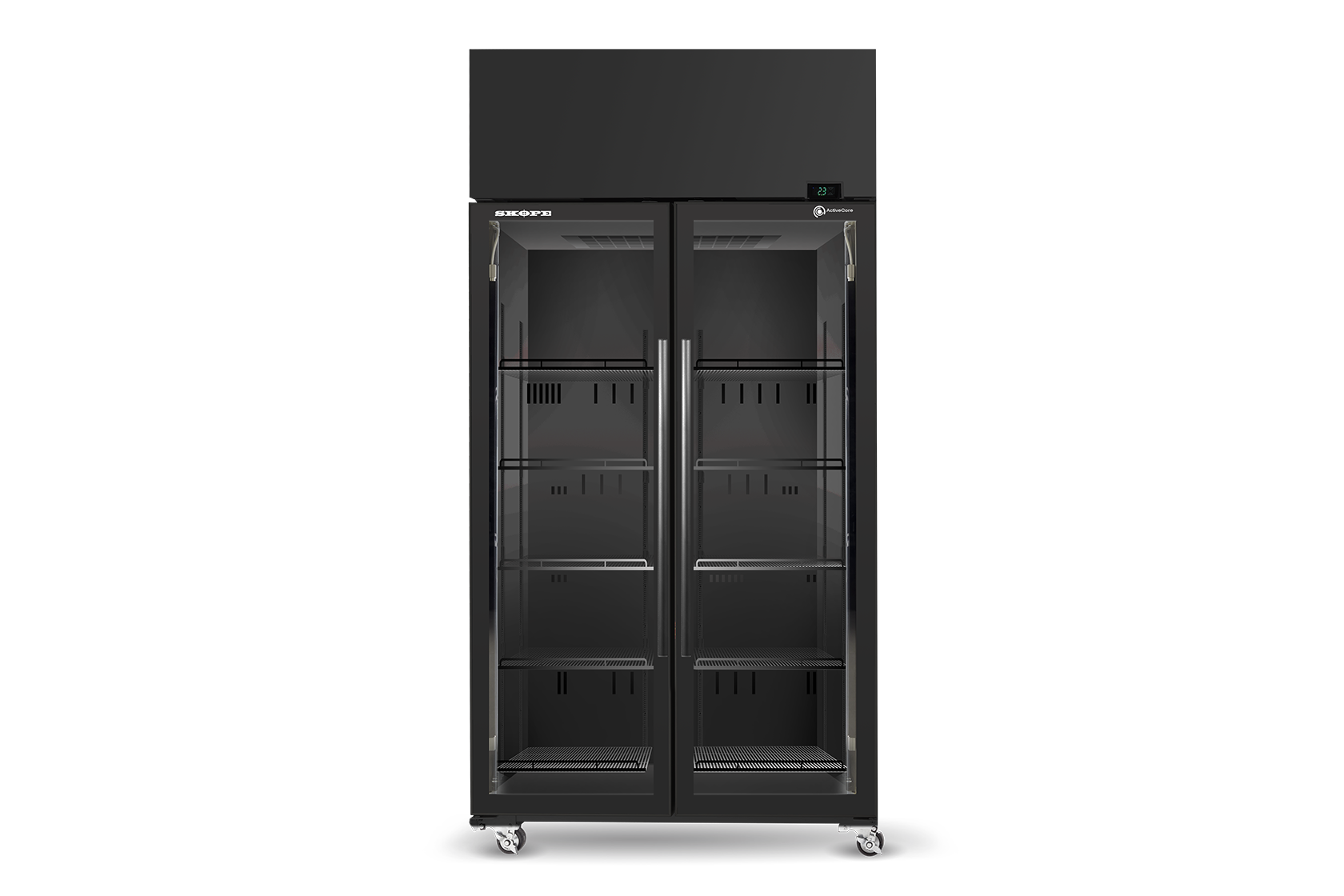 Skope Skope 2 Glass Door Display or Storage Fridge - SKT1000N-A 897L - SKT1000N-A
