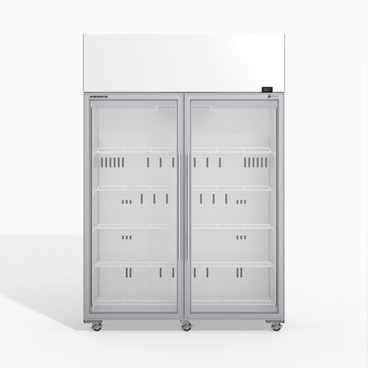 Skope Skope 2 Glass Door Display or Storage Fridge - SKT1300N-A 1310L - White - SKT1300N-A