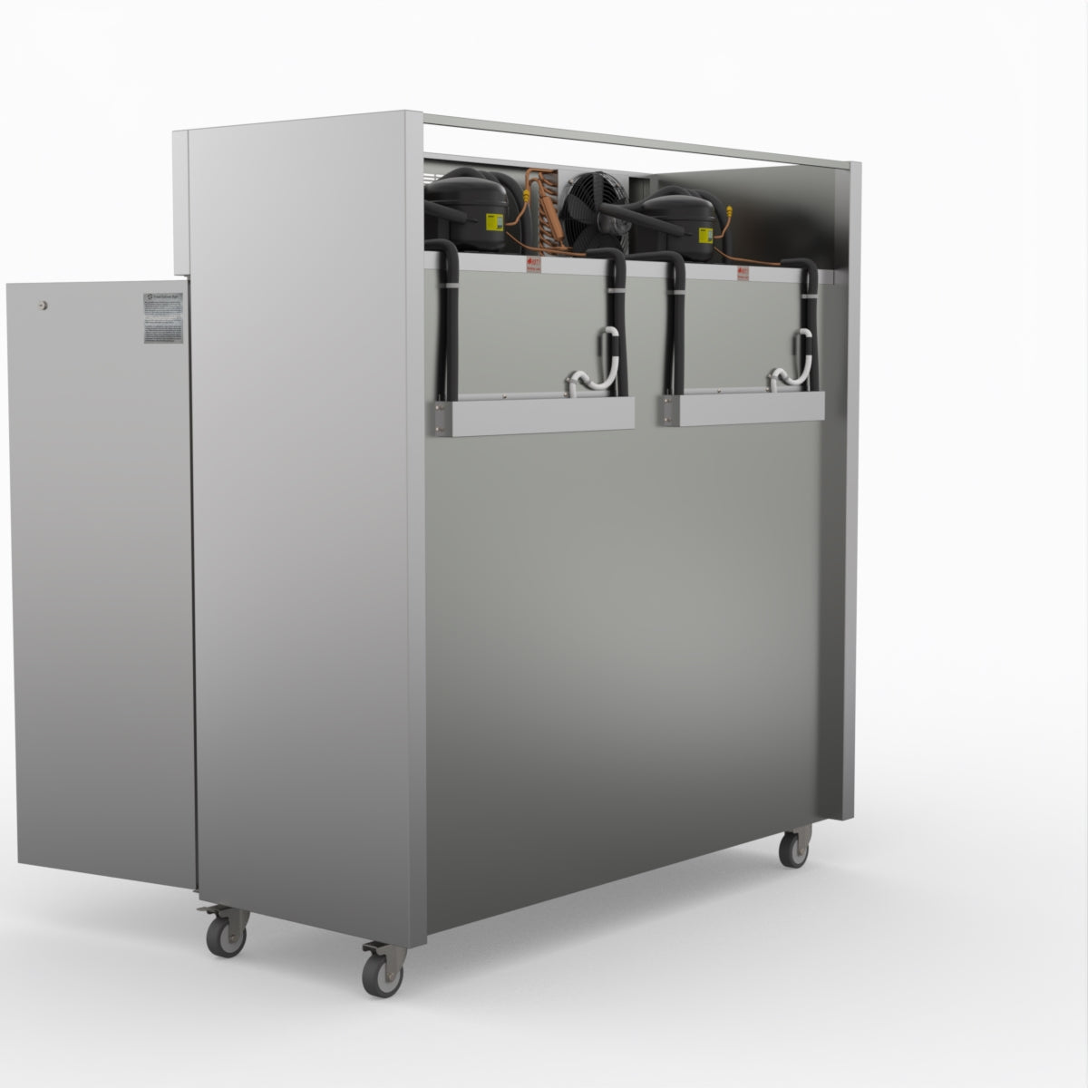 TROPICAL Thermaster 3 Door SS Fridge 1500L - SUC1500