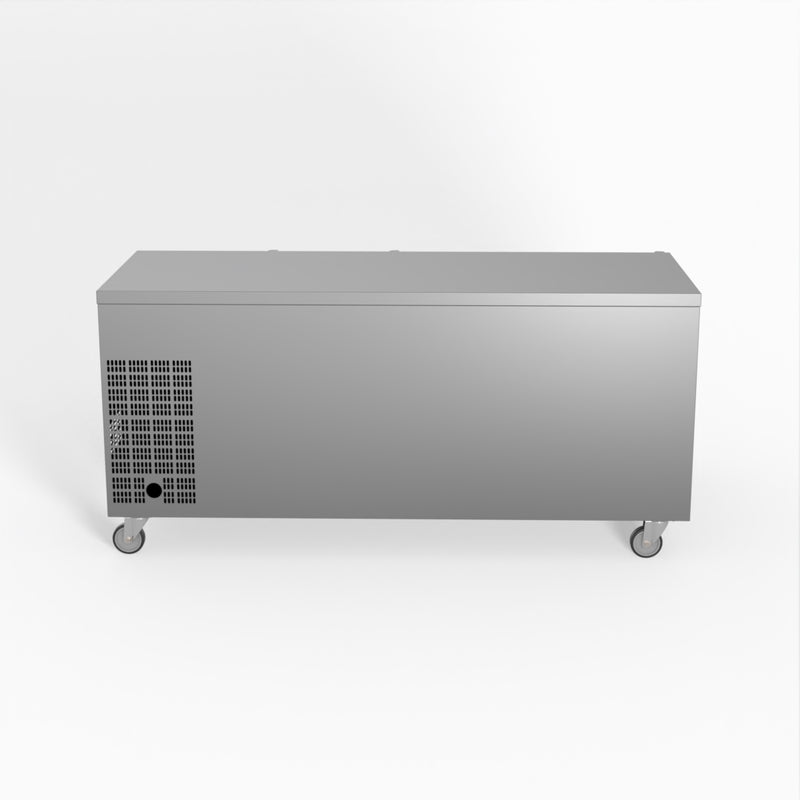 Thermaster Fed-X S/S Three Door Bench Freezer XUB7F18S3V