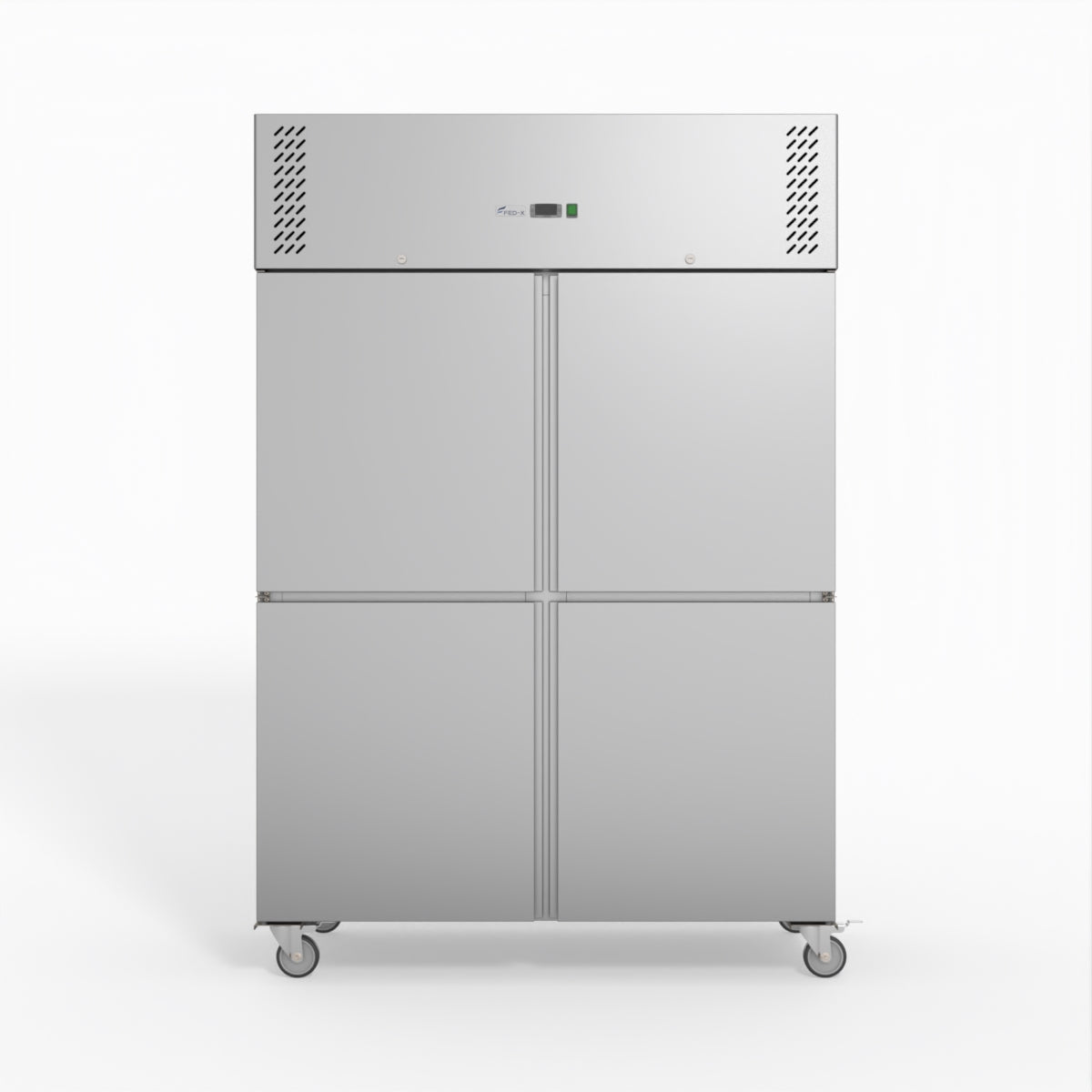 FED-X S/S Four Door Upright Freezer - XURF1200S2V
