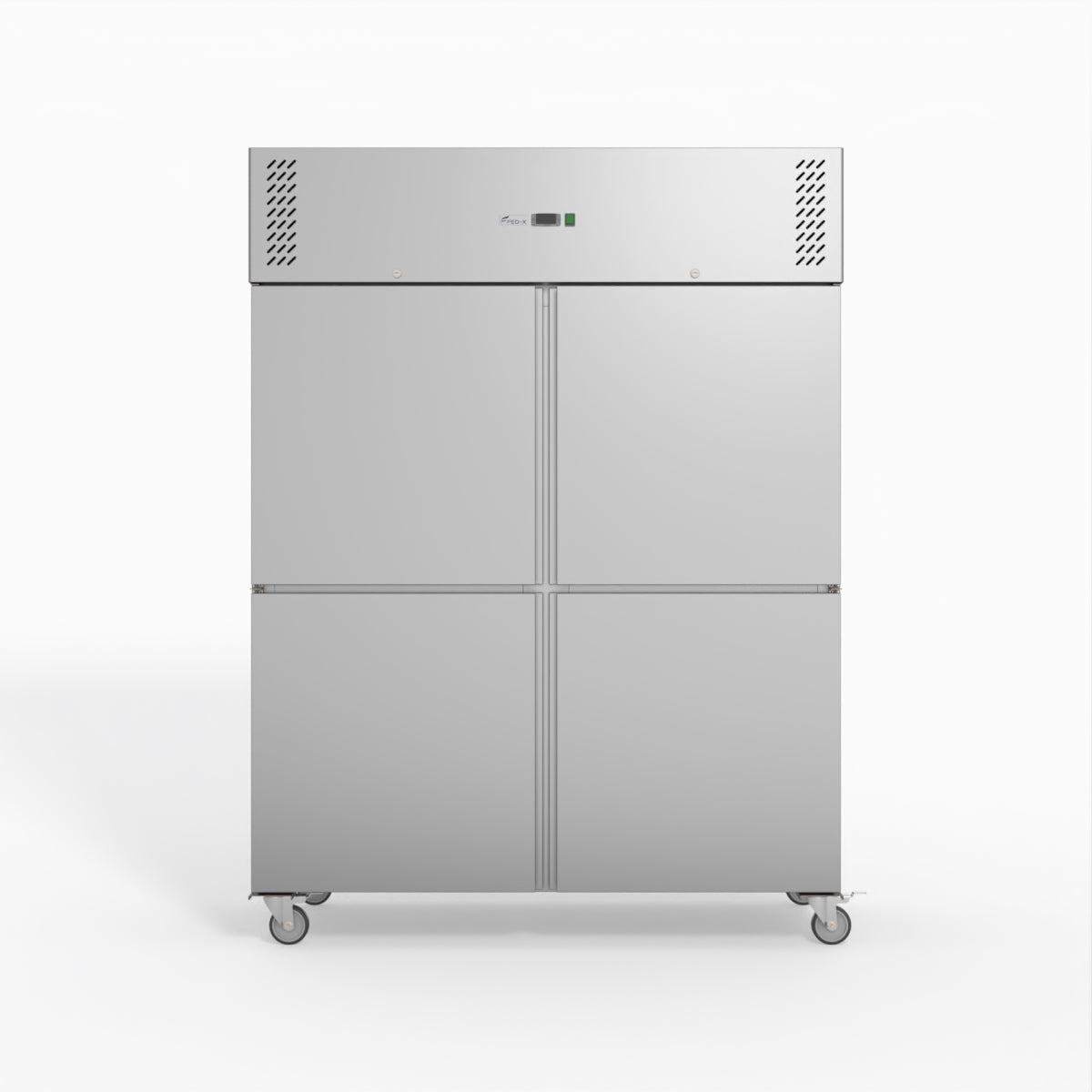 FED-X S/S Four Door Upright Fridge - XURC1410S2V