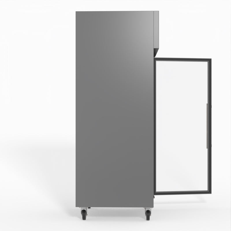 Thermaster Fed-X S/S Full Glass Door Upright Freezer XURF600G1V