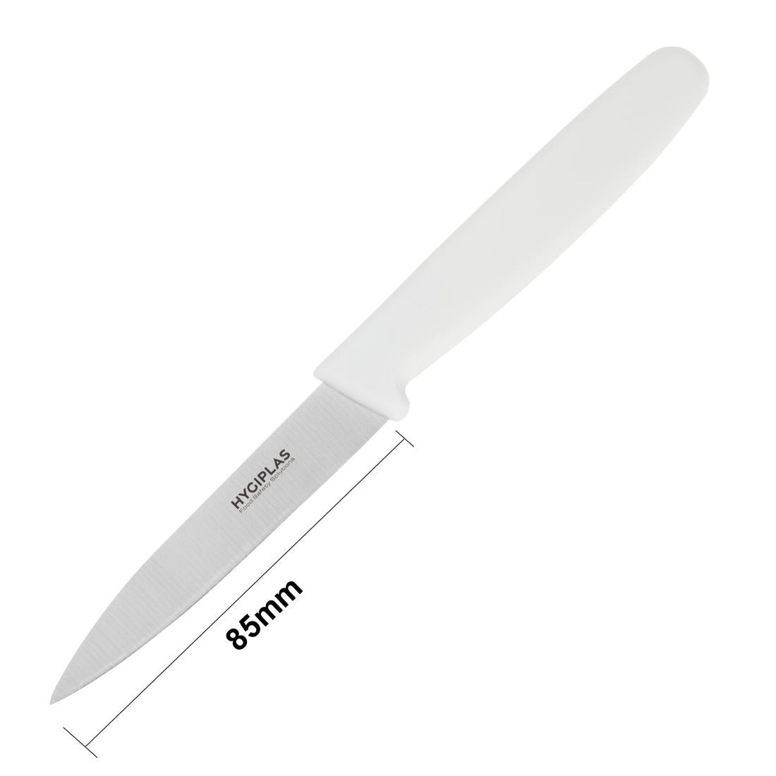 Hygiplas Paring Knife White 75mm C546
