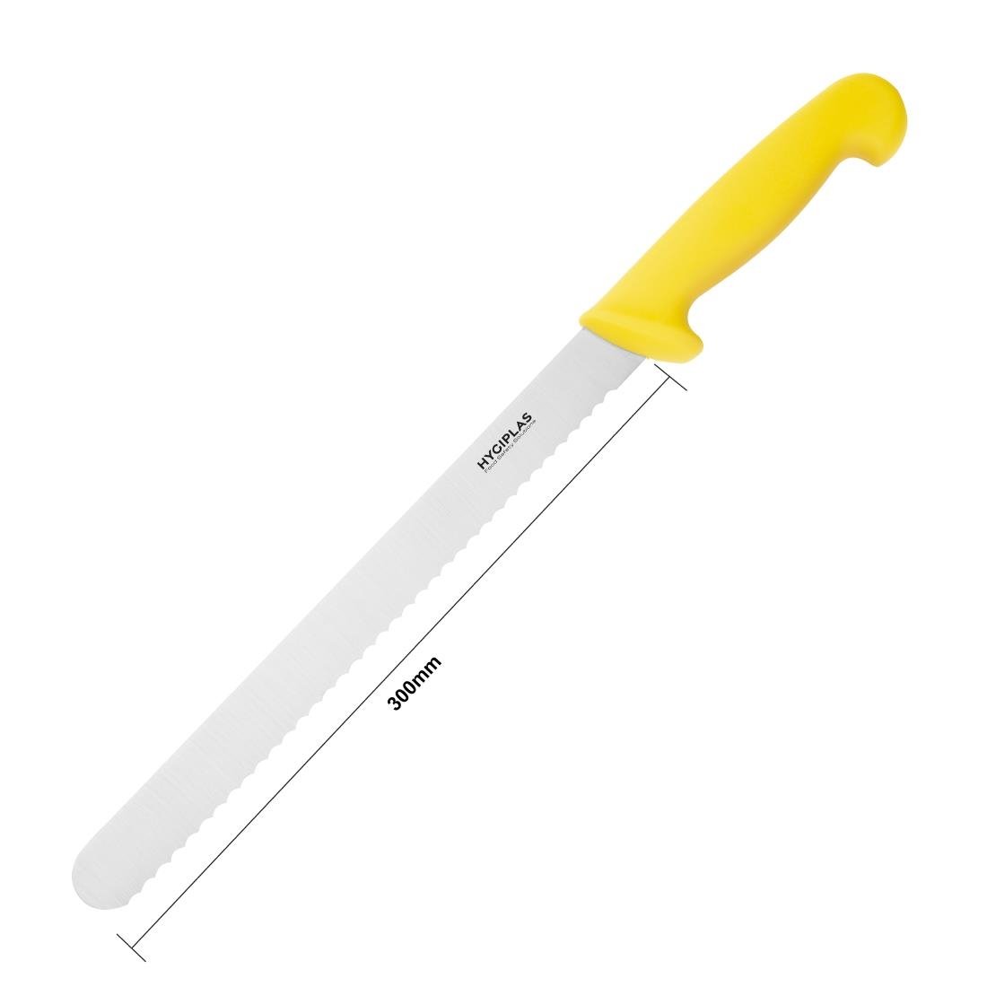 Hygiplas Serrated Slicer Yellow 300mm C811