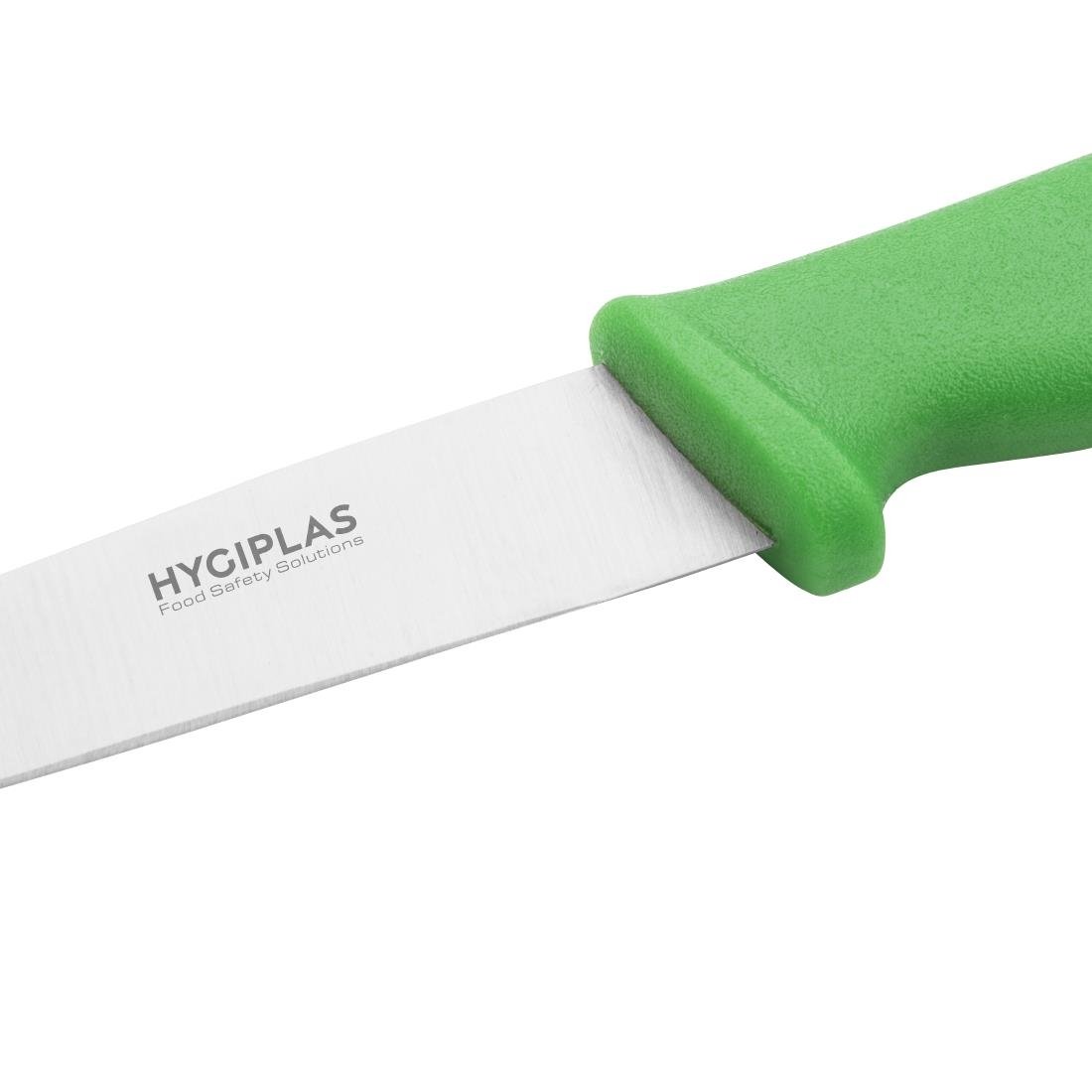 Hygiplas Vegetable Knife Green 100mm C860