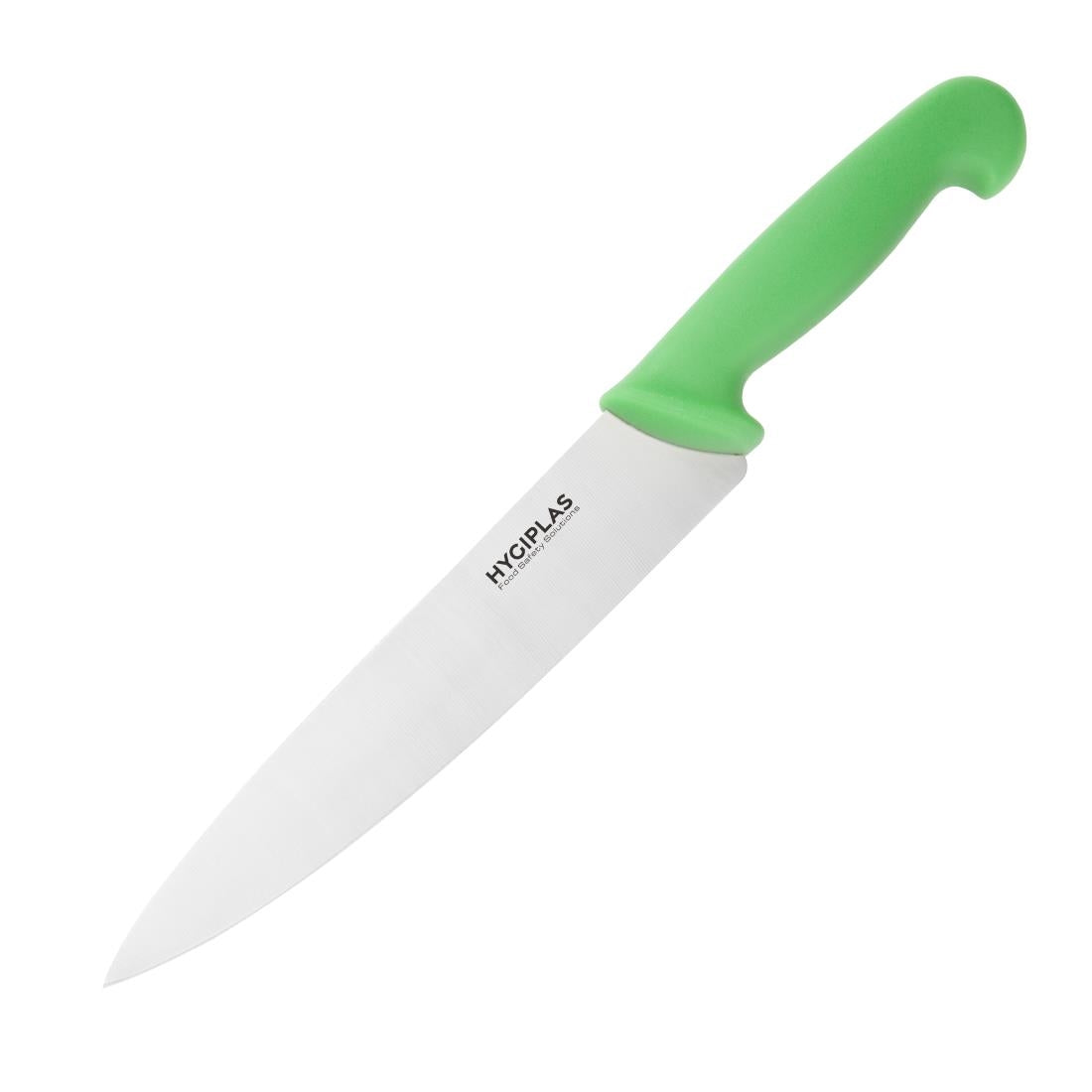 Hygiplas Chefs Knife Green 216mm C861