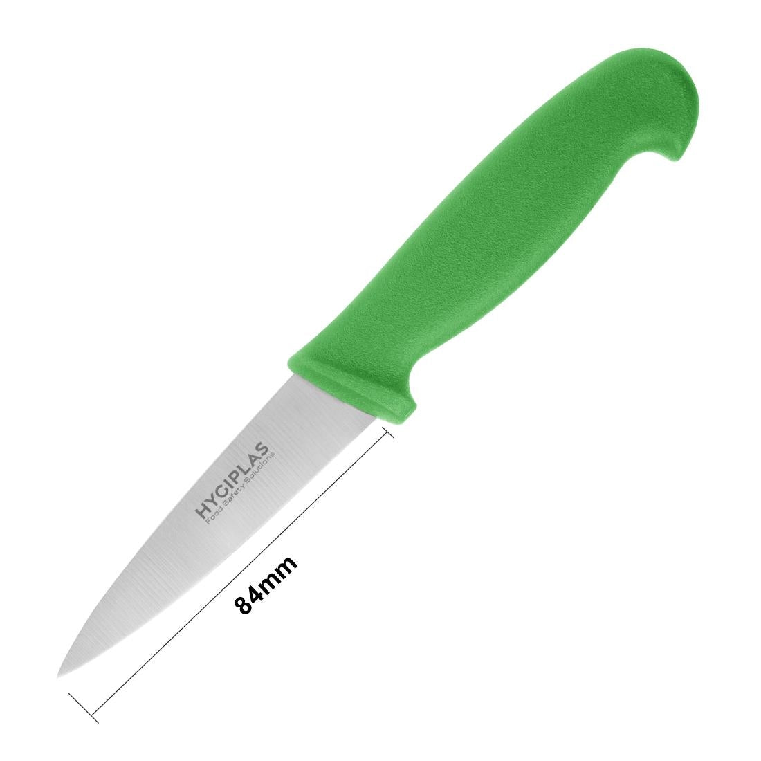 Hygiplas Paring Knife Green 90mm C866