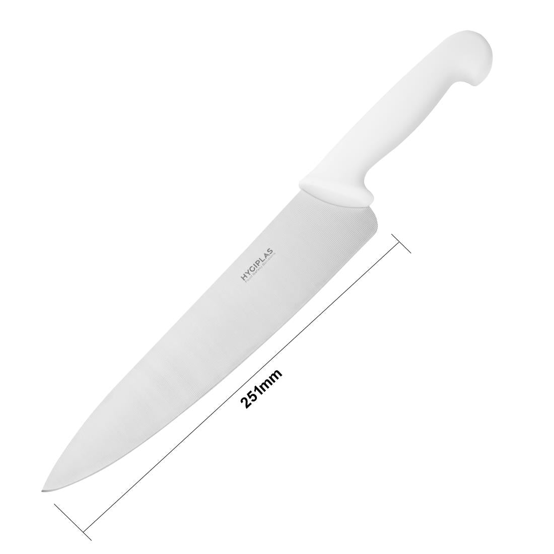 Hygiplas Chefs Knife White 255mm C879