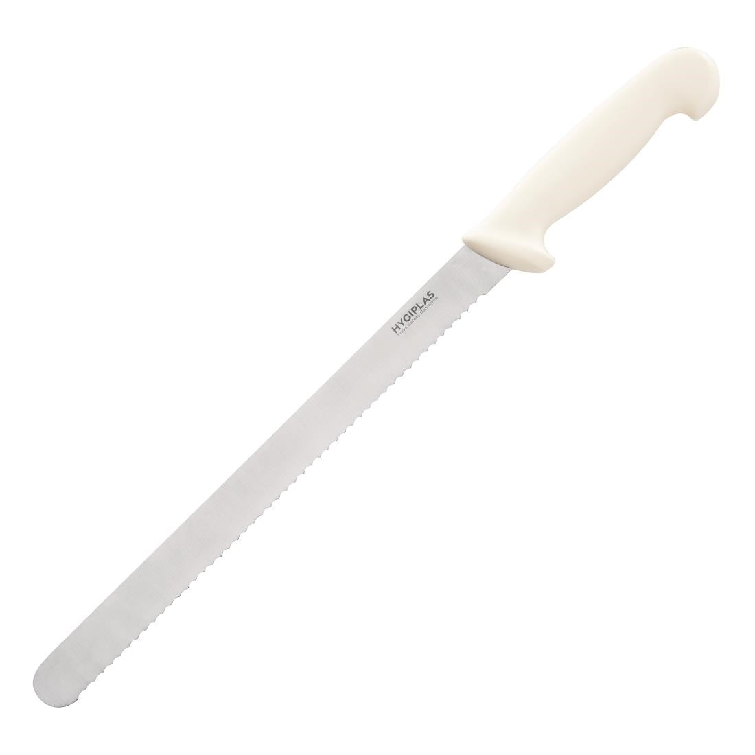 Hygiplas Serrated Slicer White 300mm C884