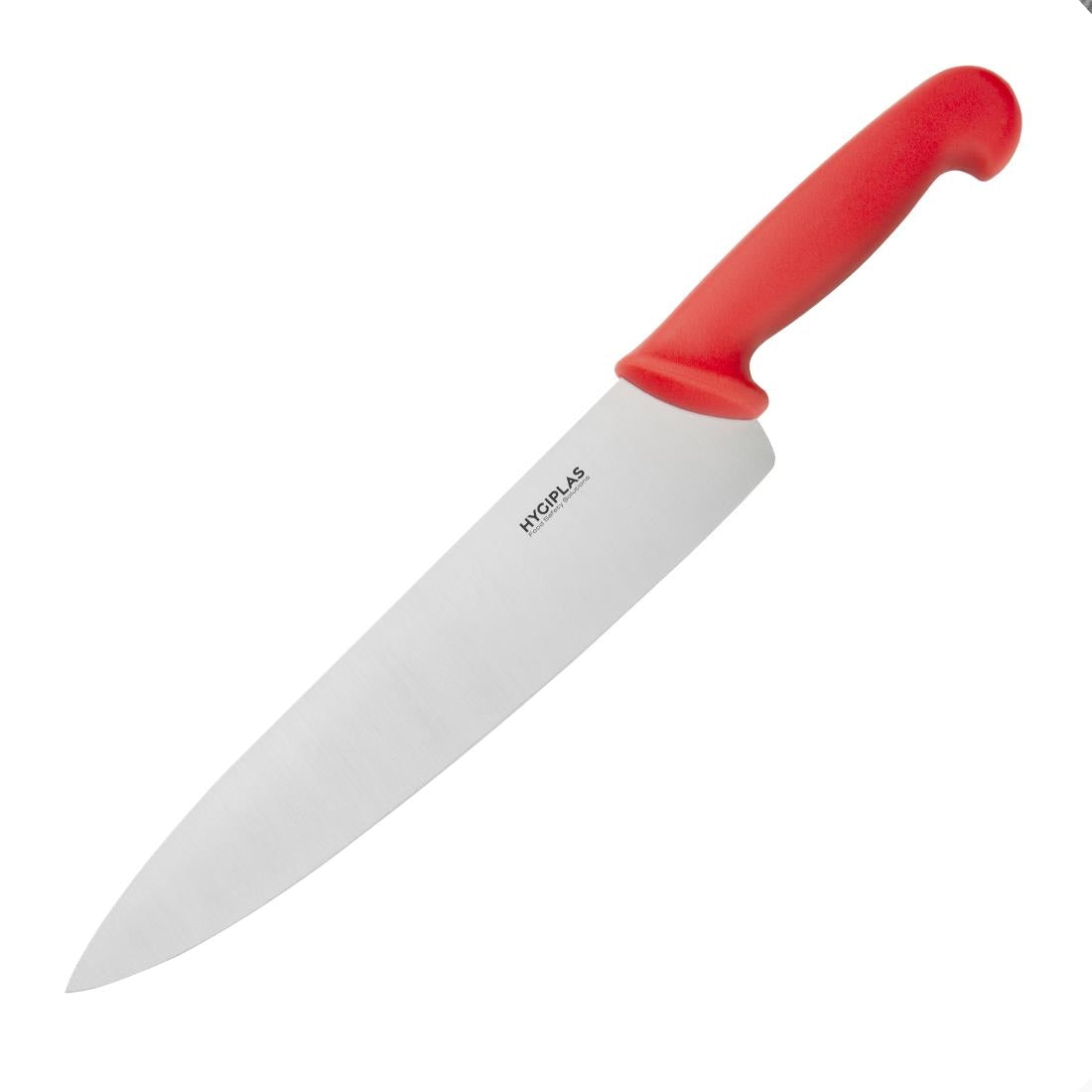 Hygiplas Chefs Knife Red 255mm C886