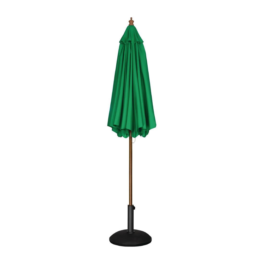 Bolero Round Outdoor Umbrella 3m Diameter Green CB515
