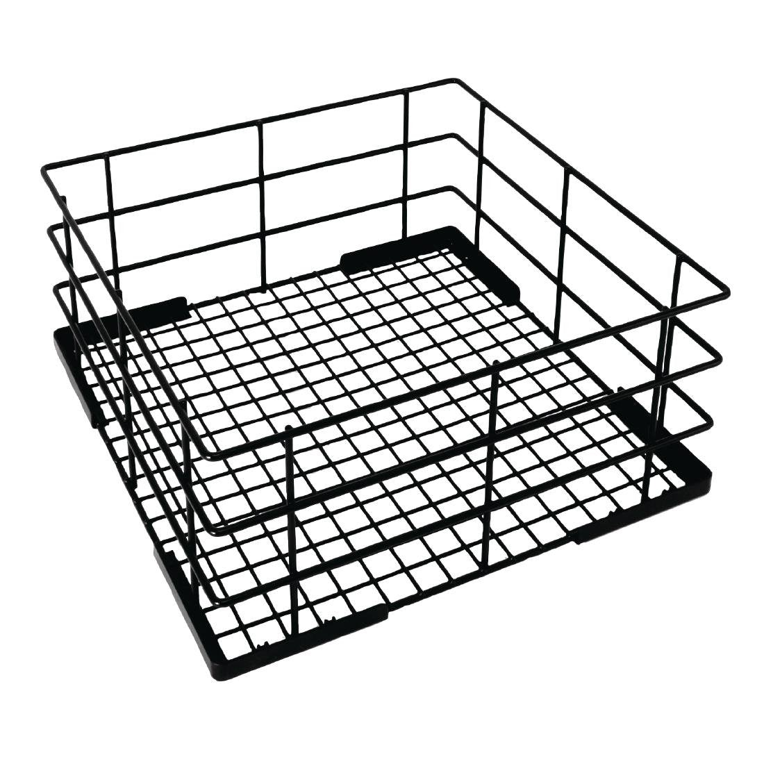 Vogue Wire High Sided Glass Basket 400mm CD243