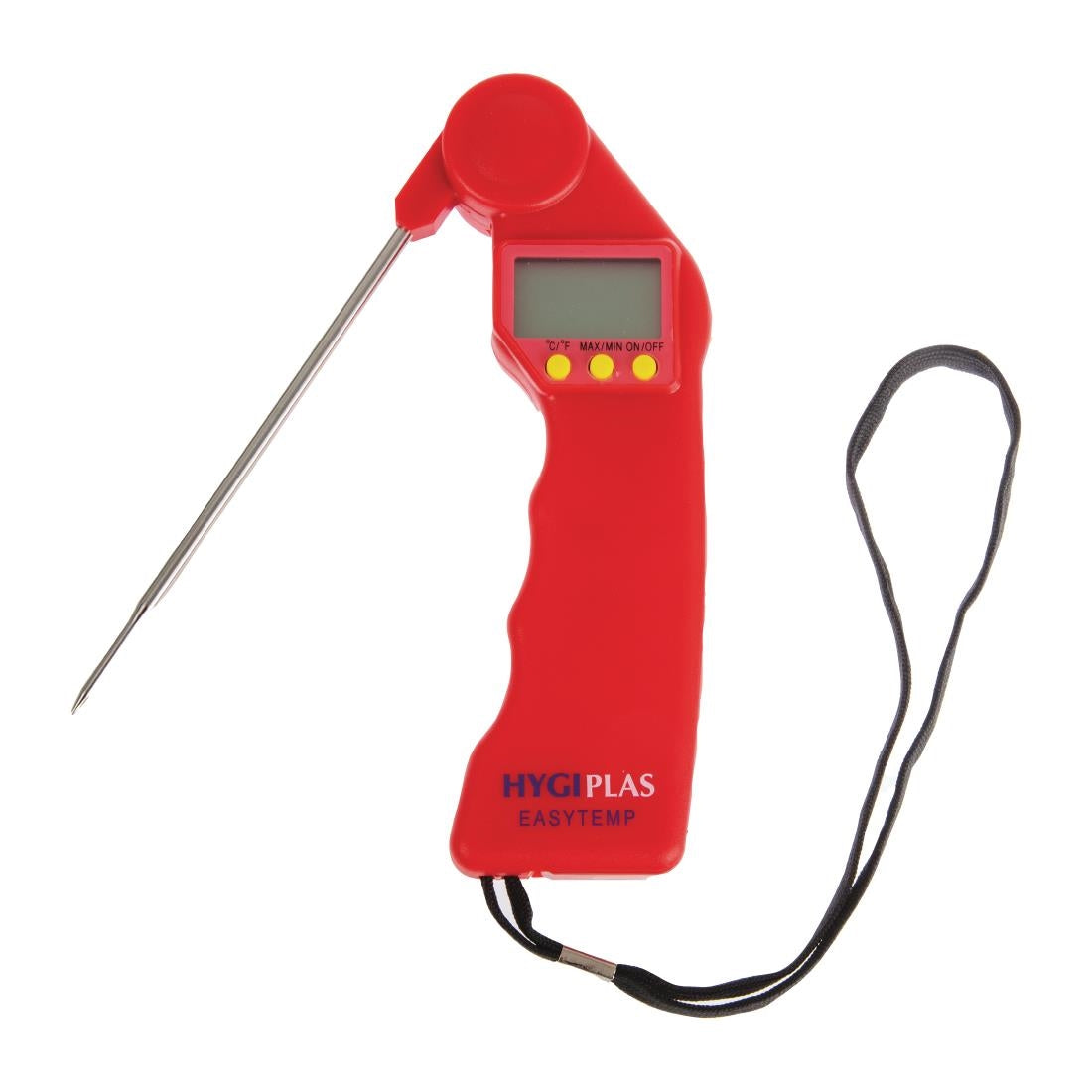 Hygiplas Easytemp Colour Coded Red Probe Thermometer CF913