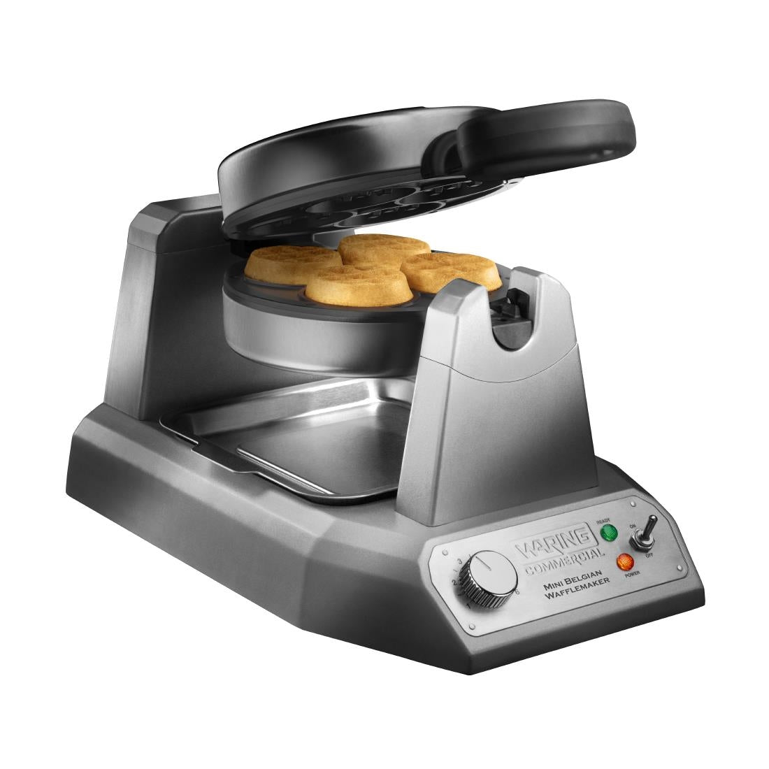 Waring Commercial Mini Belgian Waffle Maker WMB400XNNA CH966